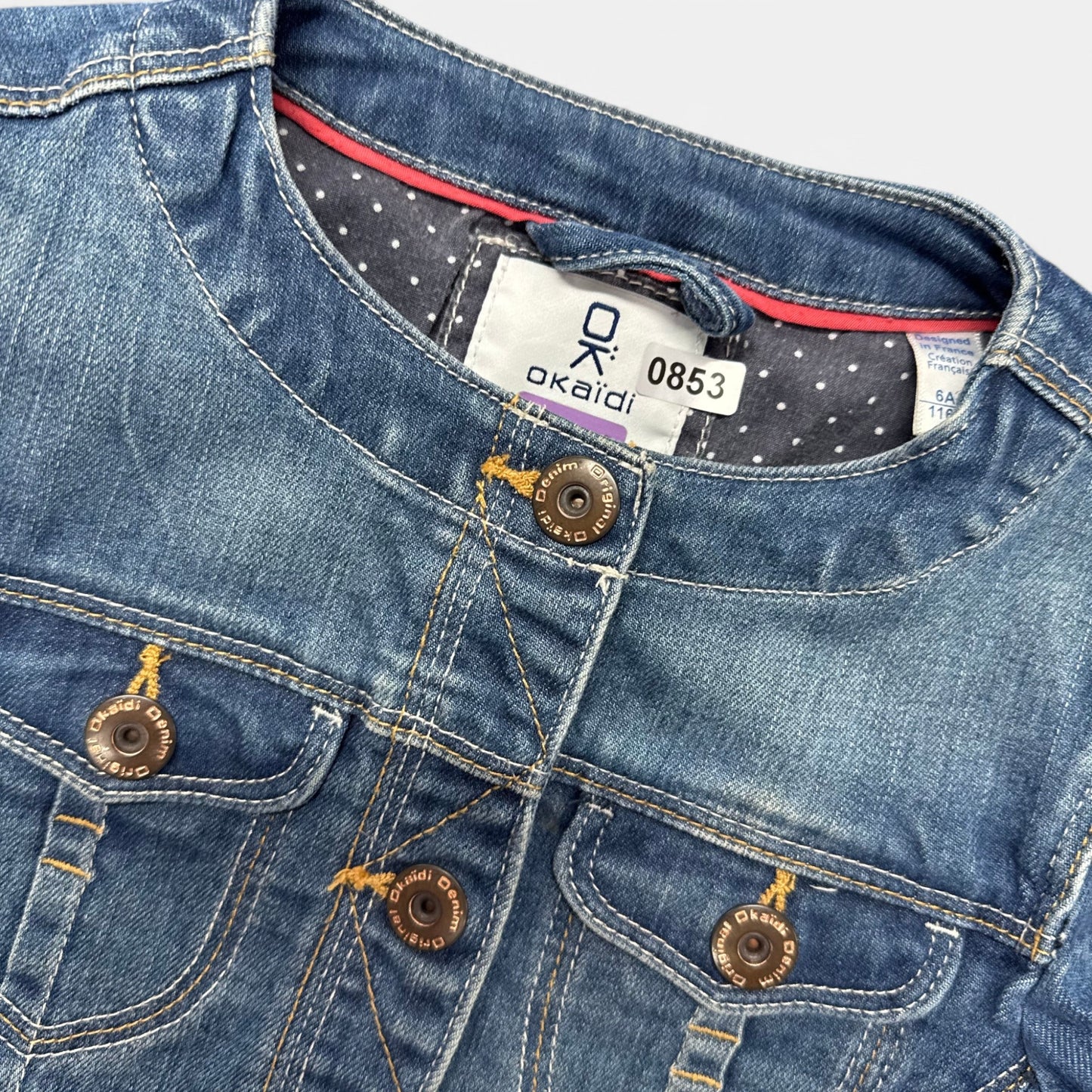 Veste jeans Okaïdi : 6 ans