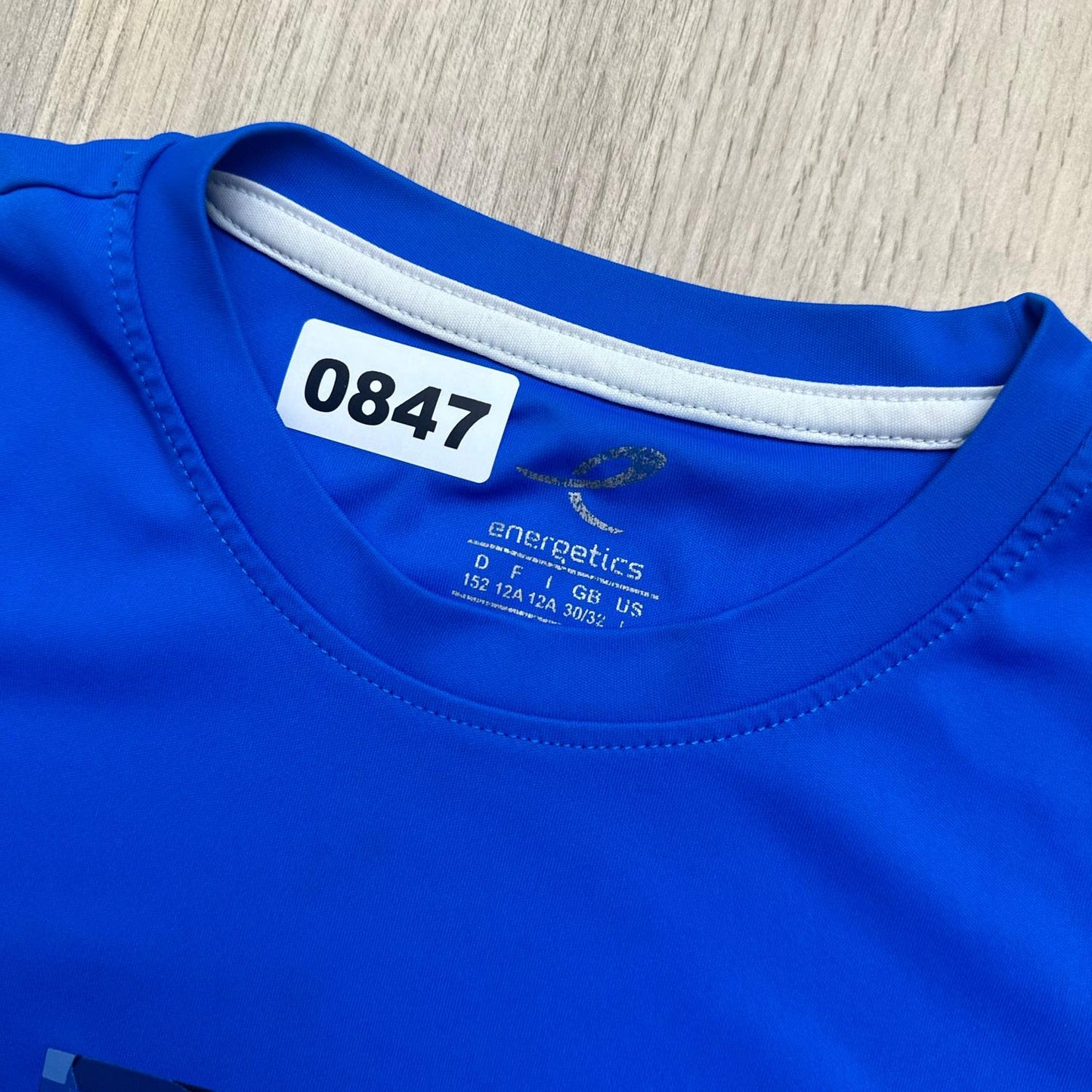 T-Shirt energetics : 12 ans