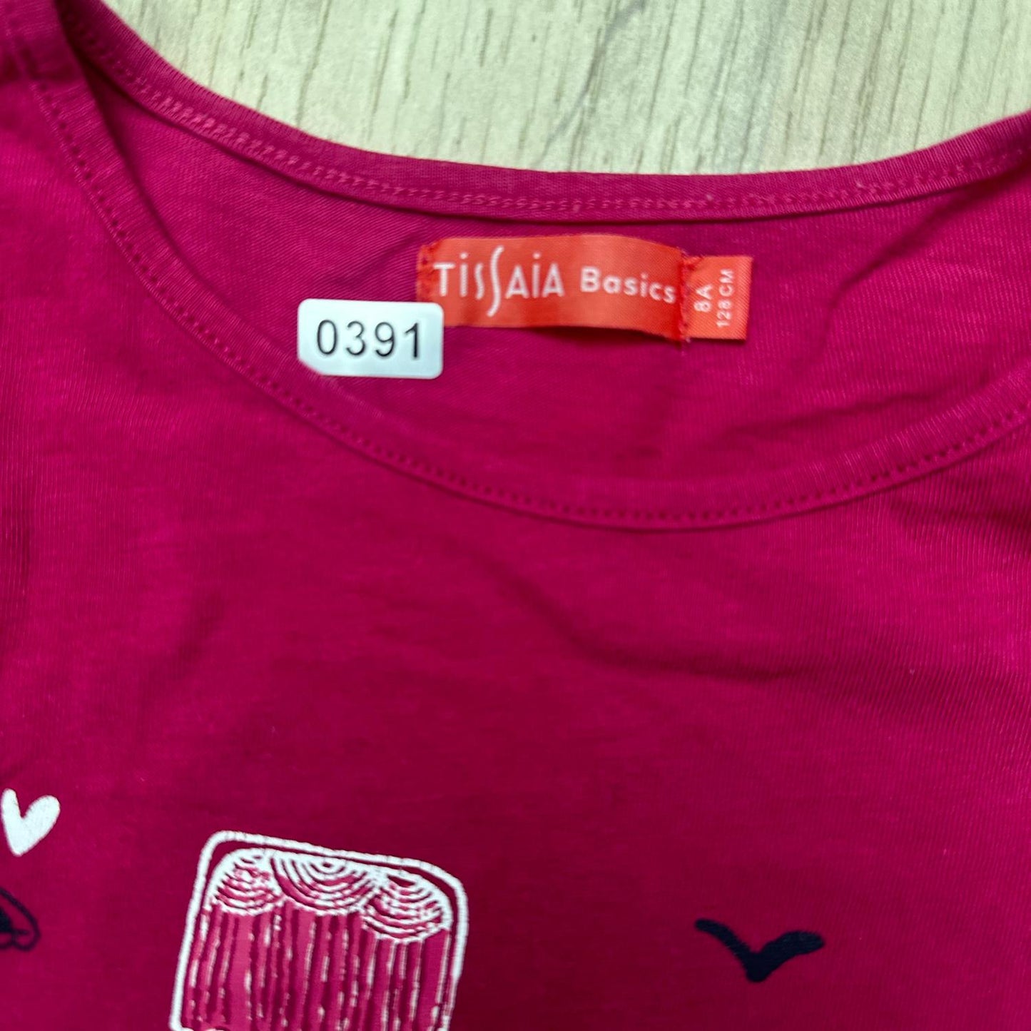 T-Shirt Tissaia : 8 ans