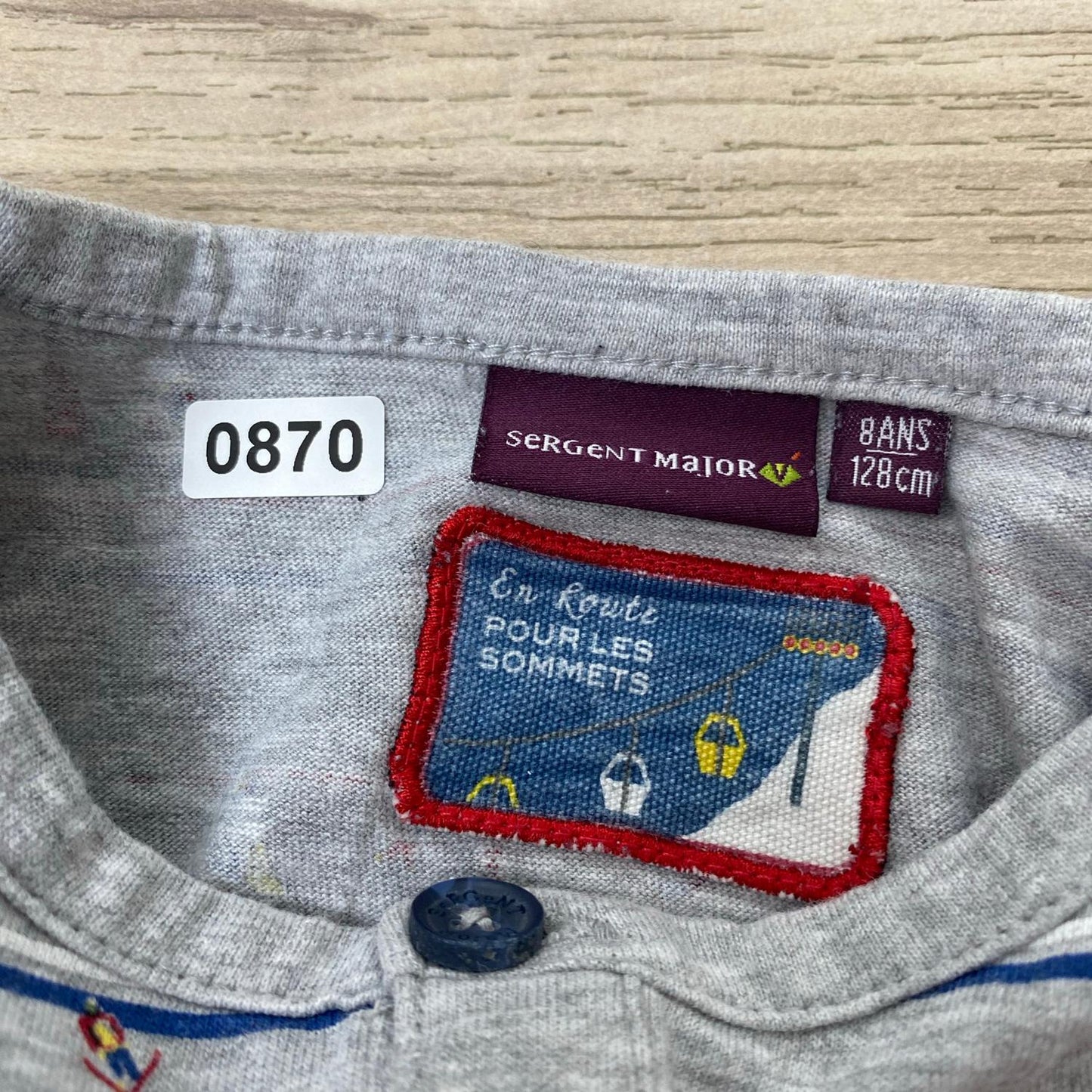 T-Shirt Sergent Major : 8 ans
