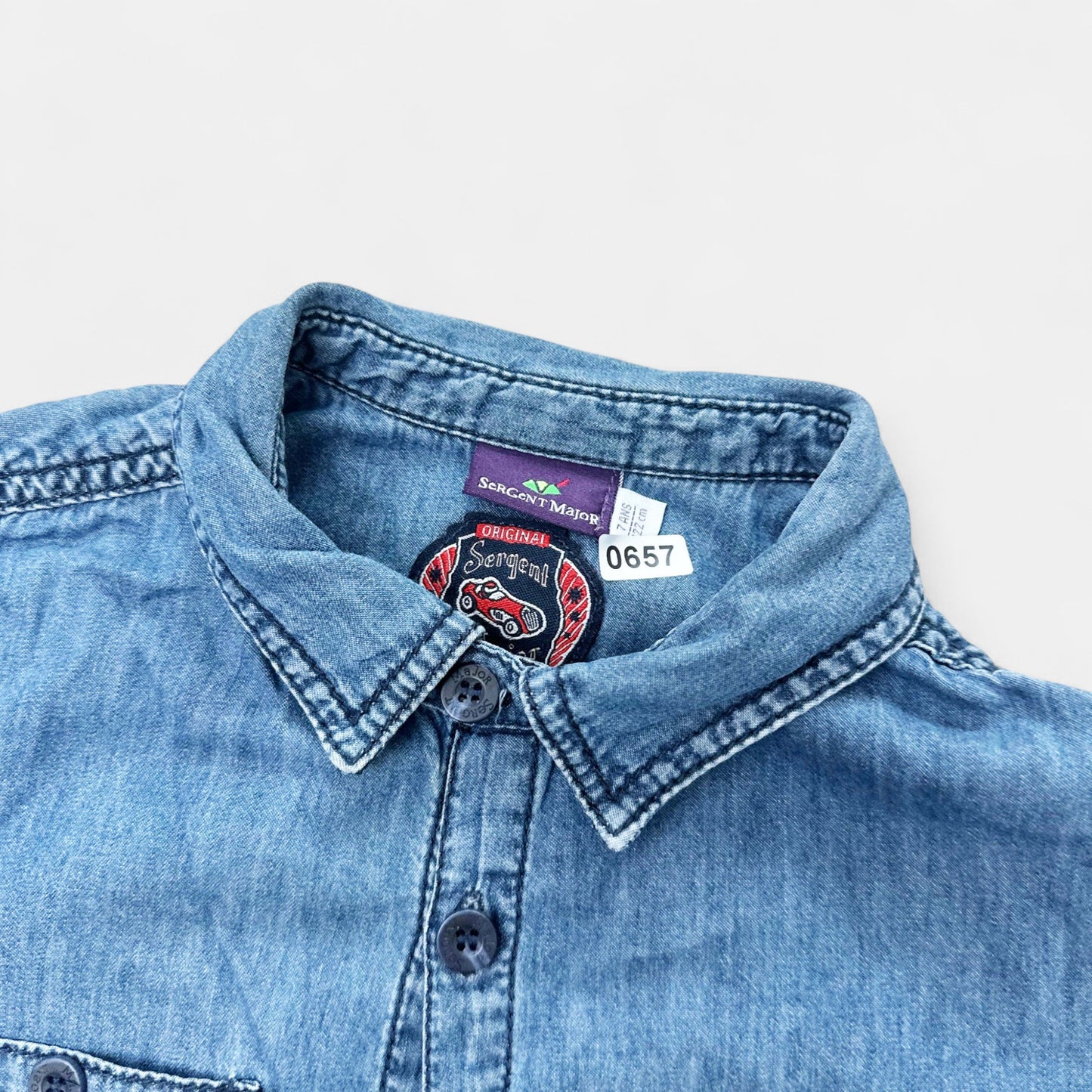 Chemise Sergent Major : 7 ans