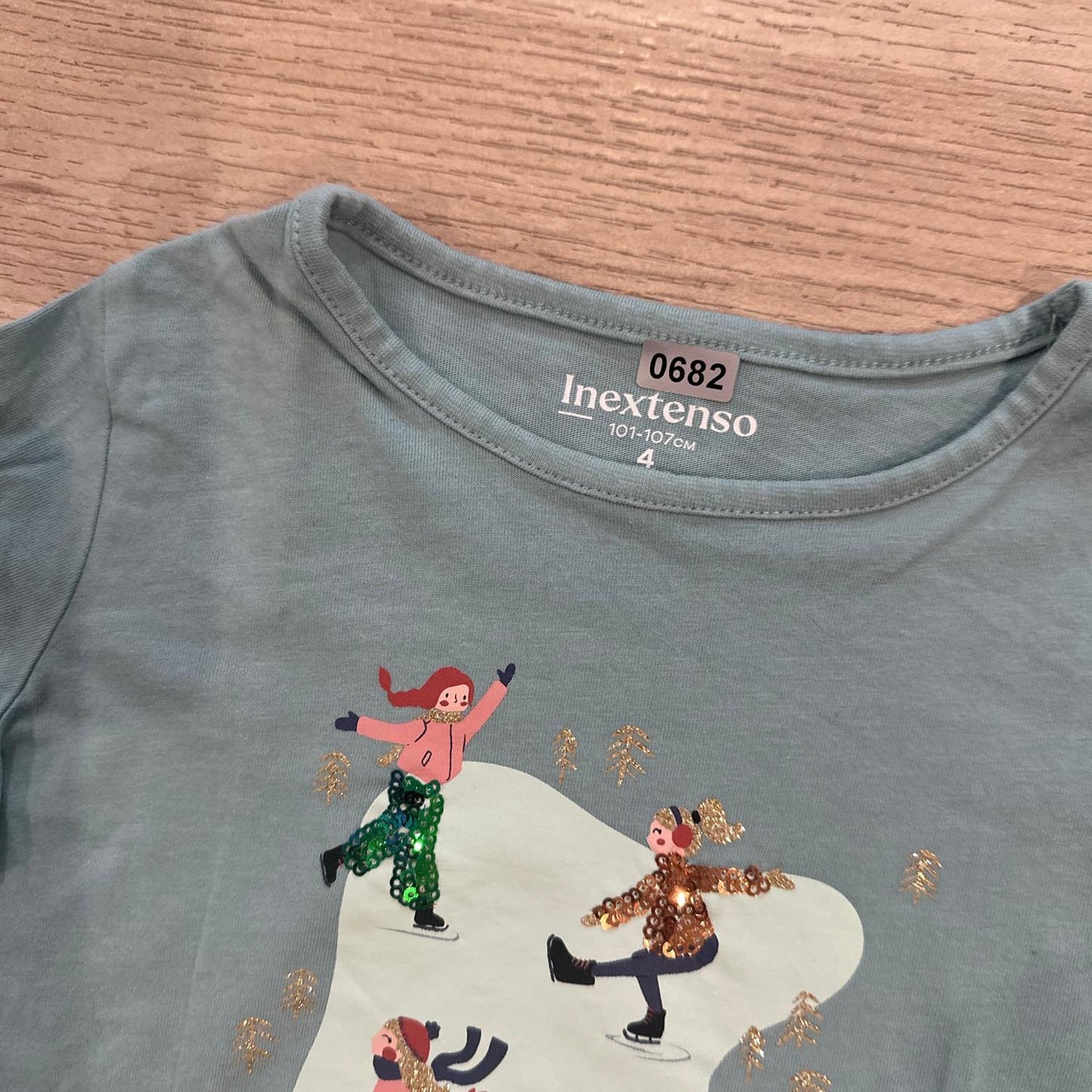 T-Shirt InExtenso : 4 ans