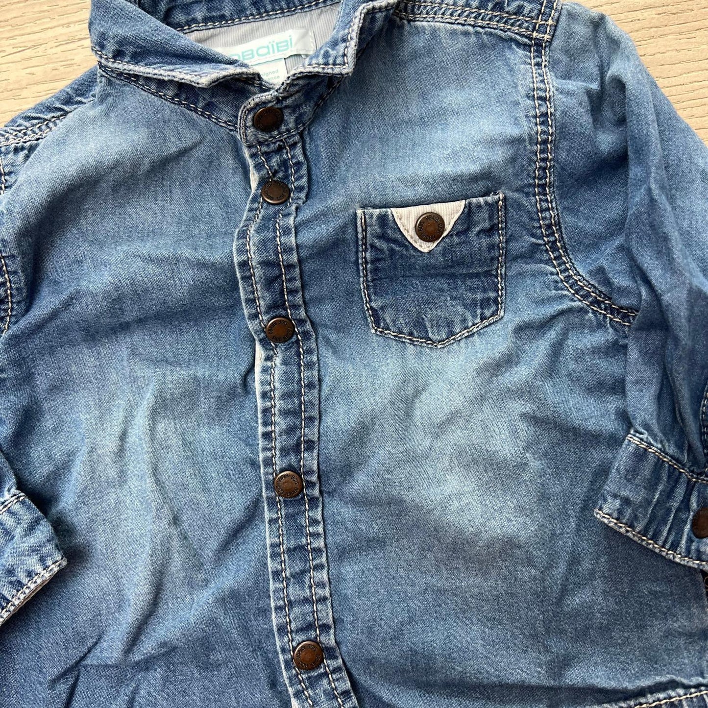 Chemise Okaïdi : 6 mois