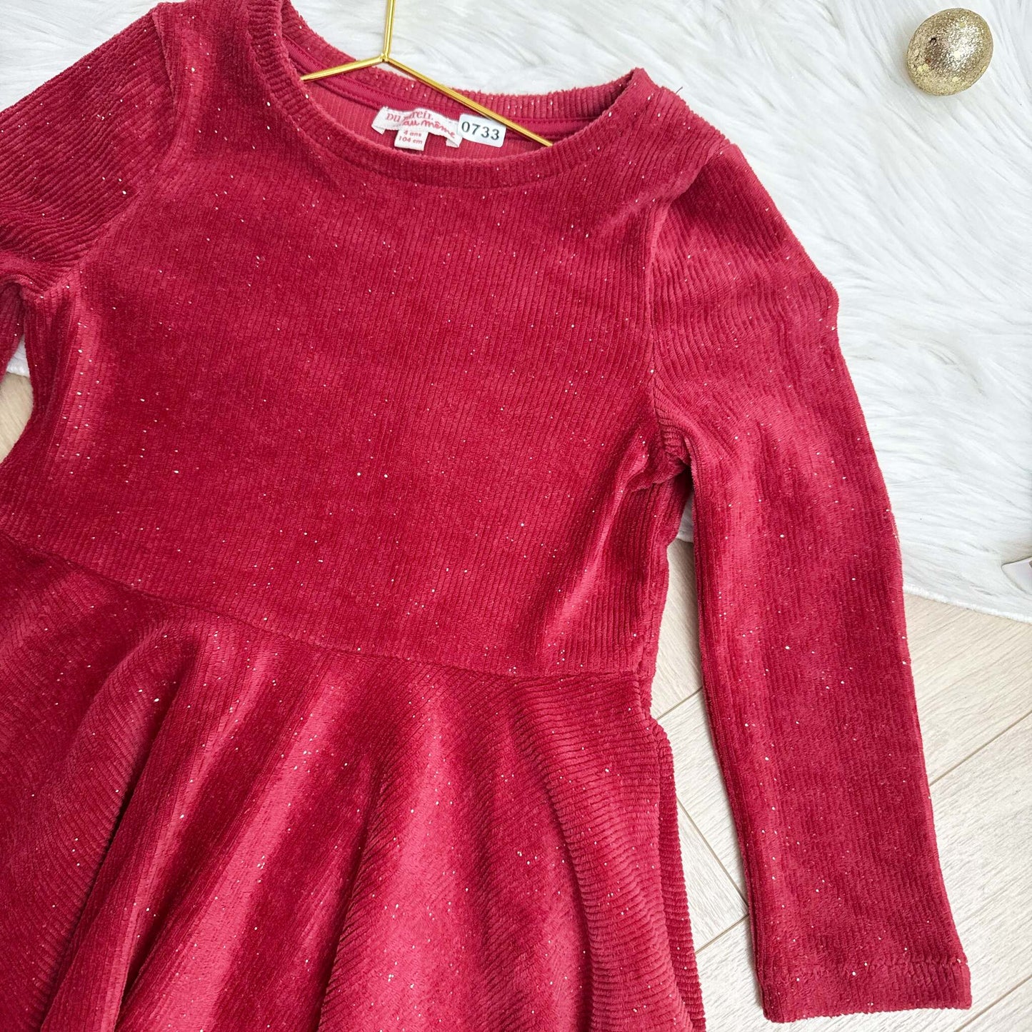 Robe fete Du Pareil au même : 4 ans