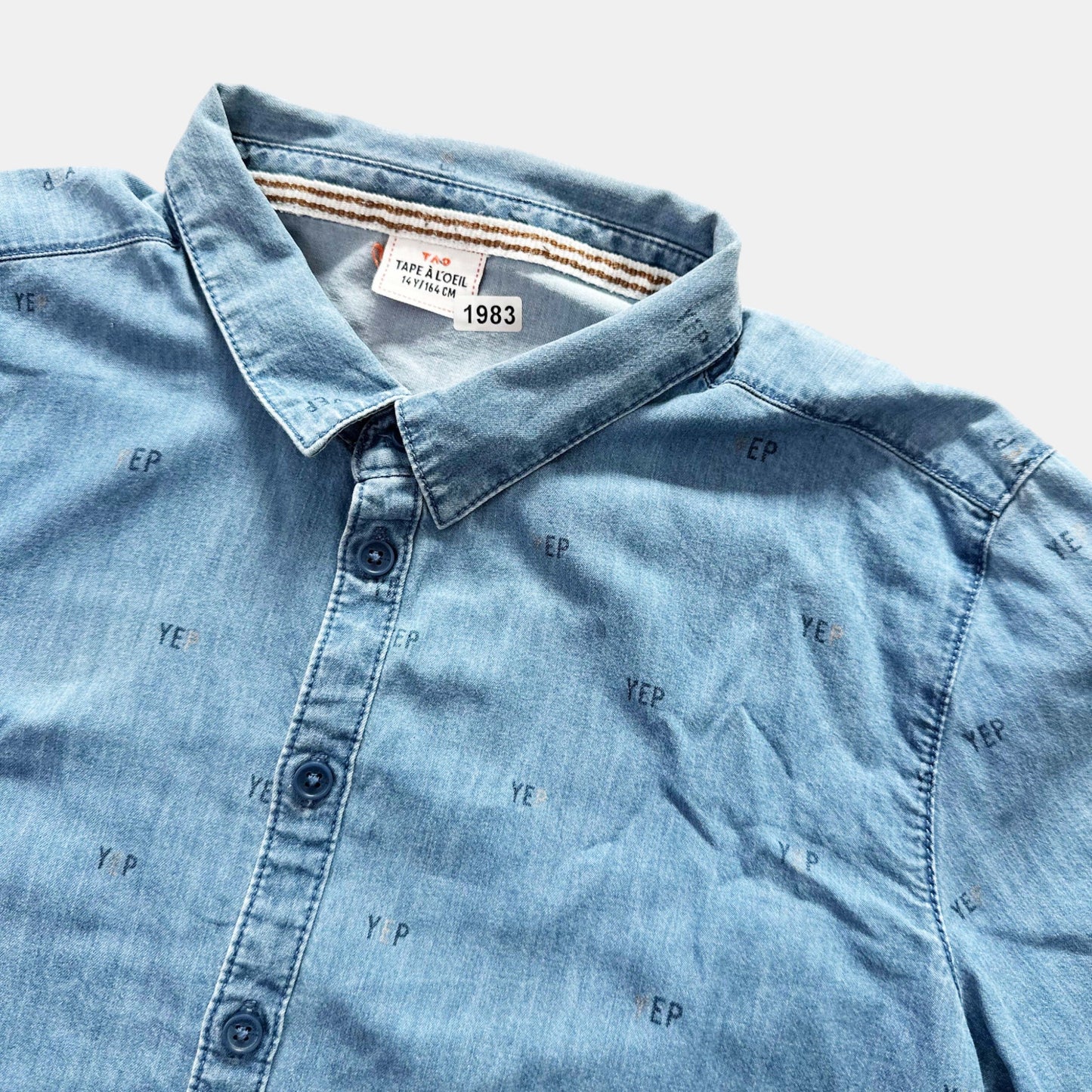 Chemise Tape à l'oeil : 14 ans