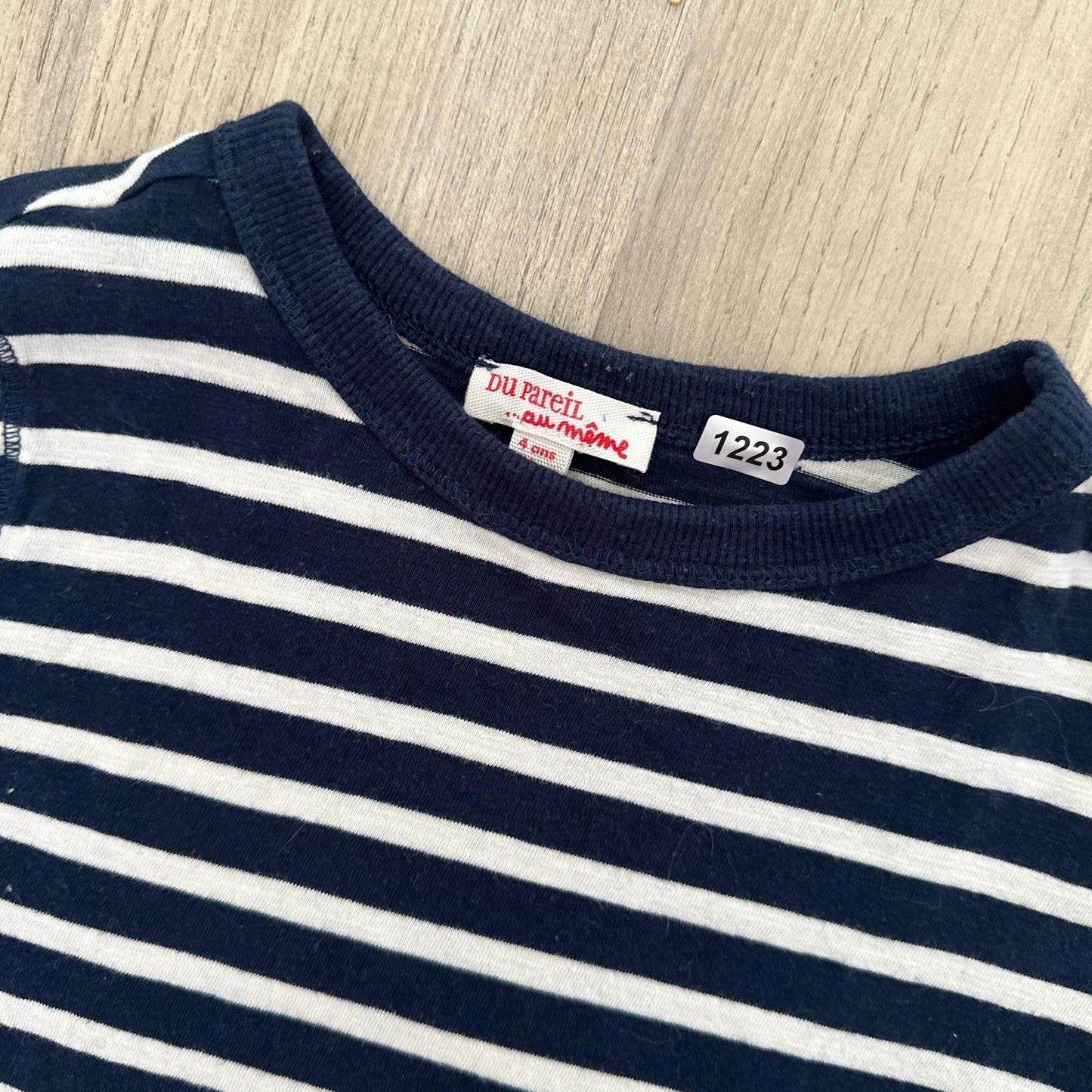 T-Shirt Du Pareil au même : 4 ans