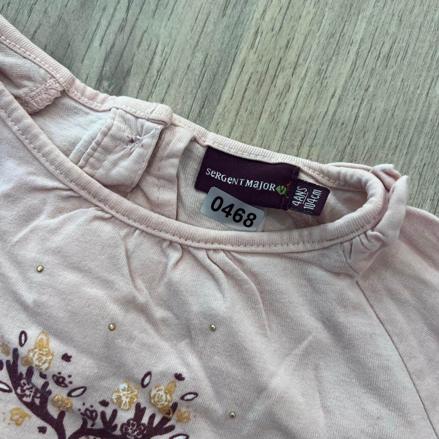 T-Shirt Sergent Major : 4 ans