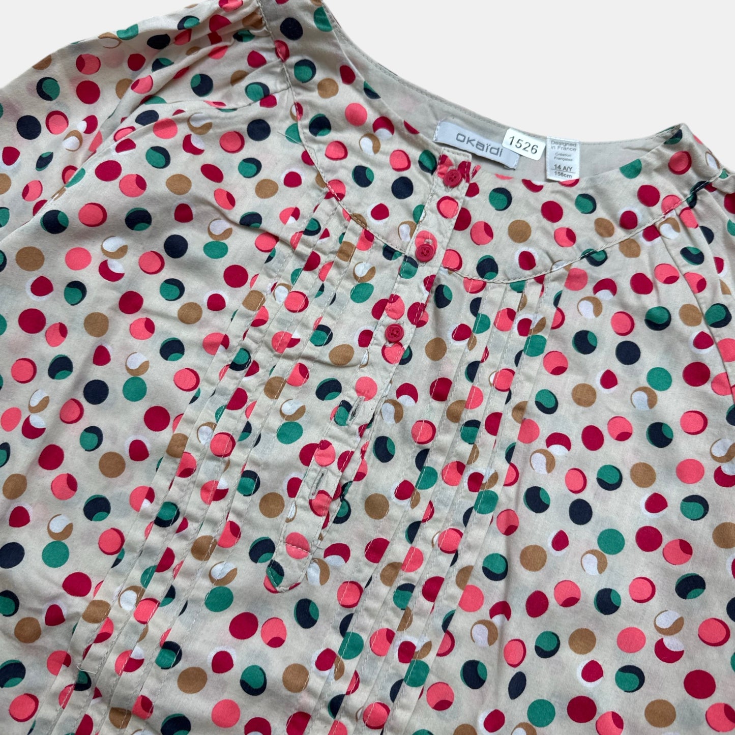 Blouse Okaïdi : 14 ans