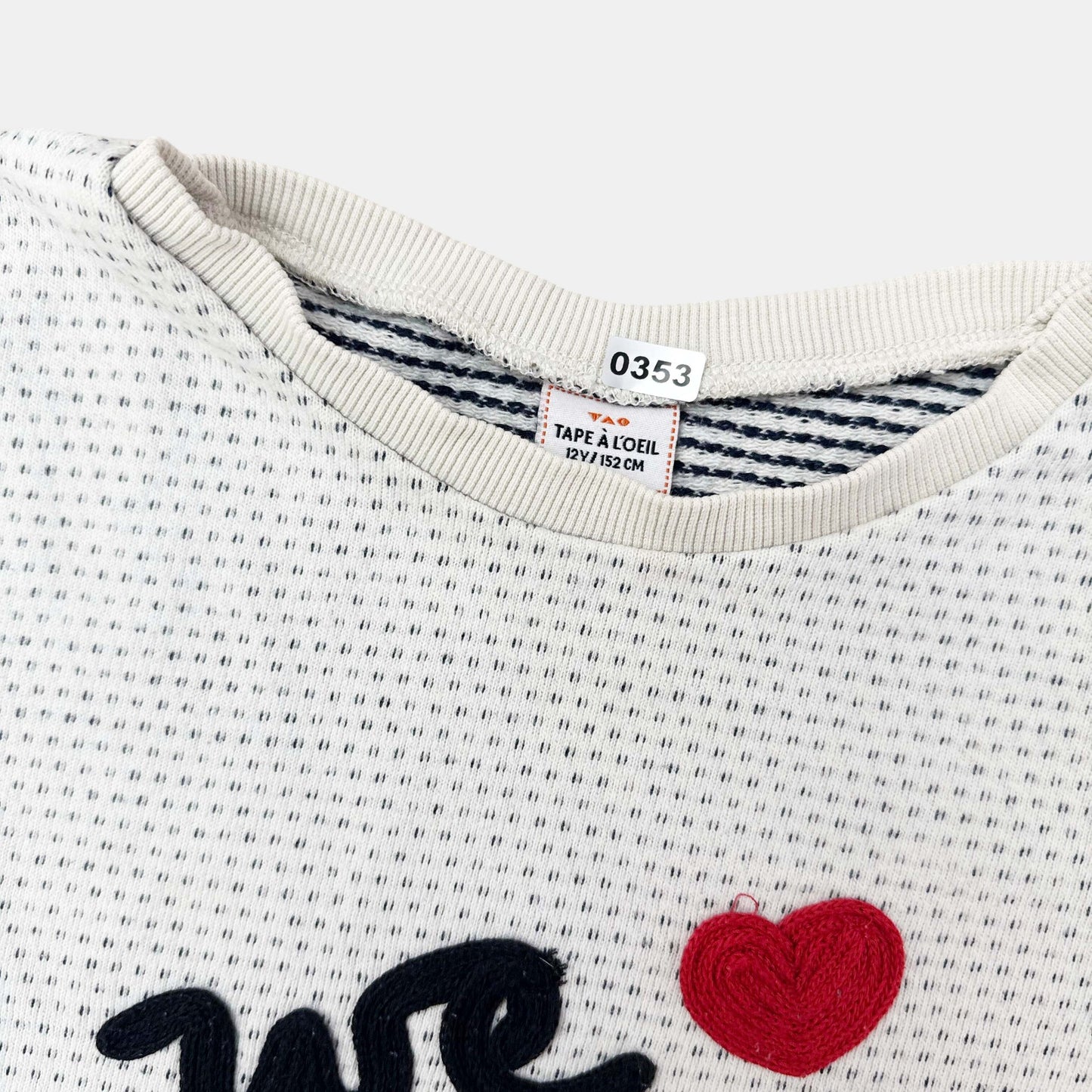 Pull Tape à l'oeil : 12 ans