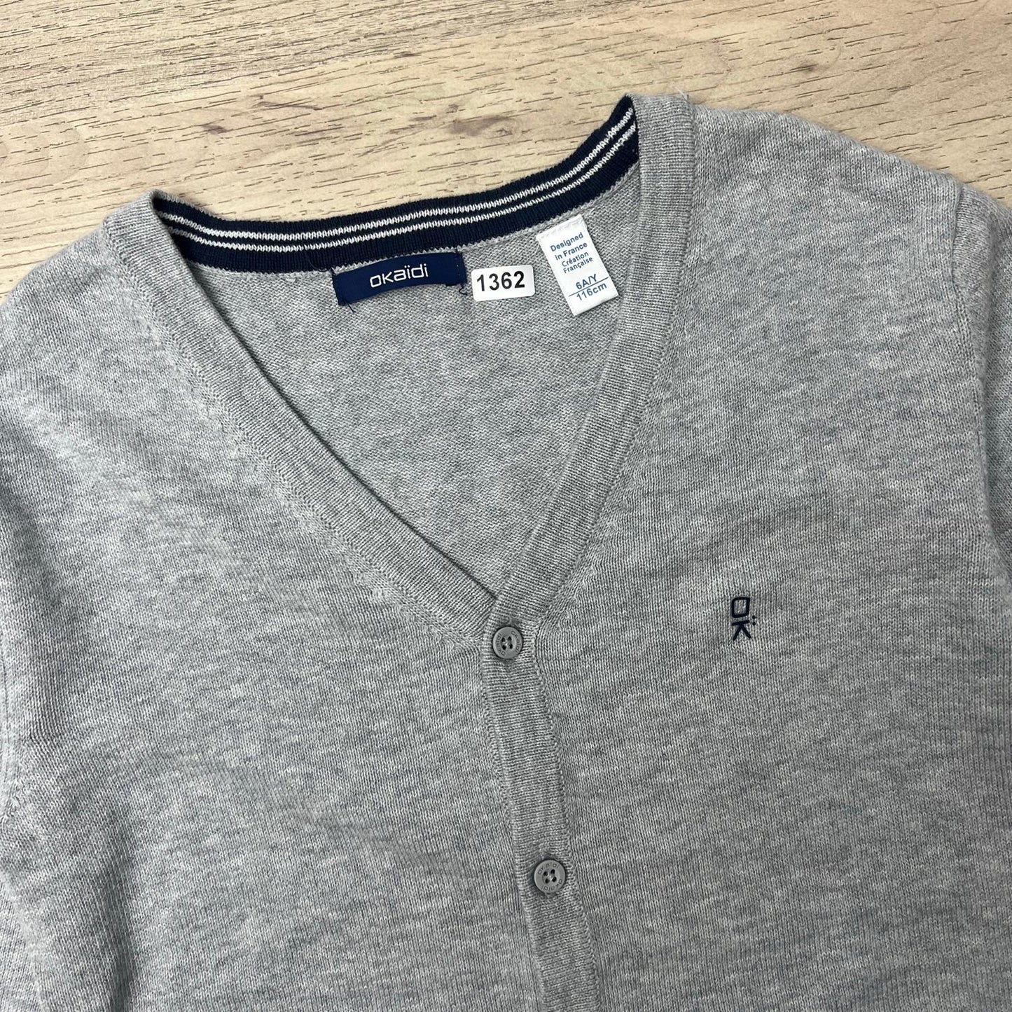 Gilet Okaïdi : 6 ans