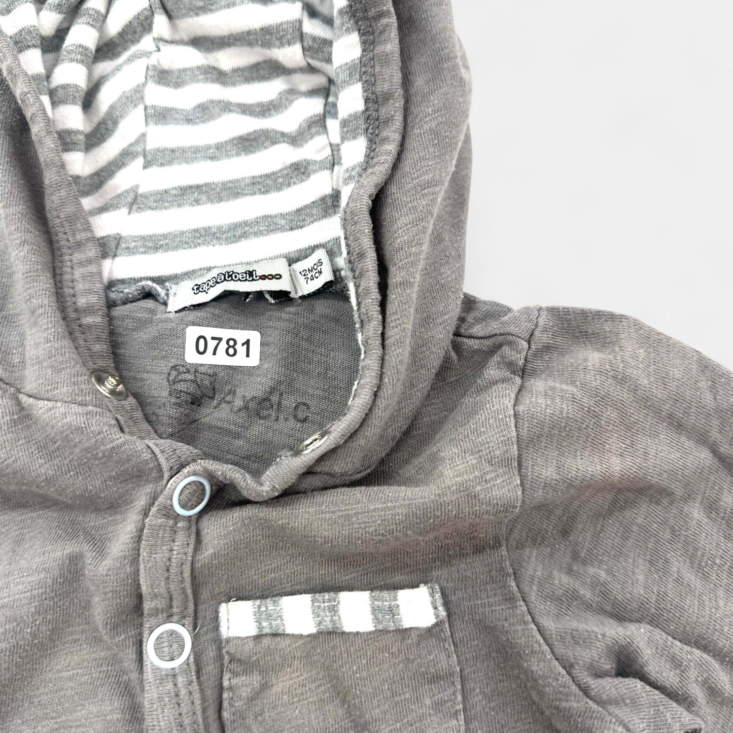 Pull fin Tape à l'oeil : 12 mois