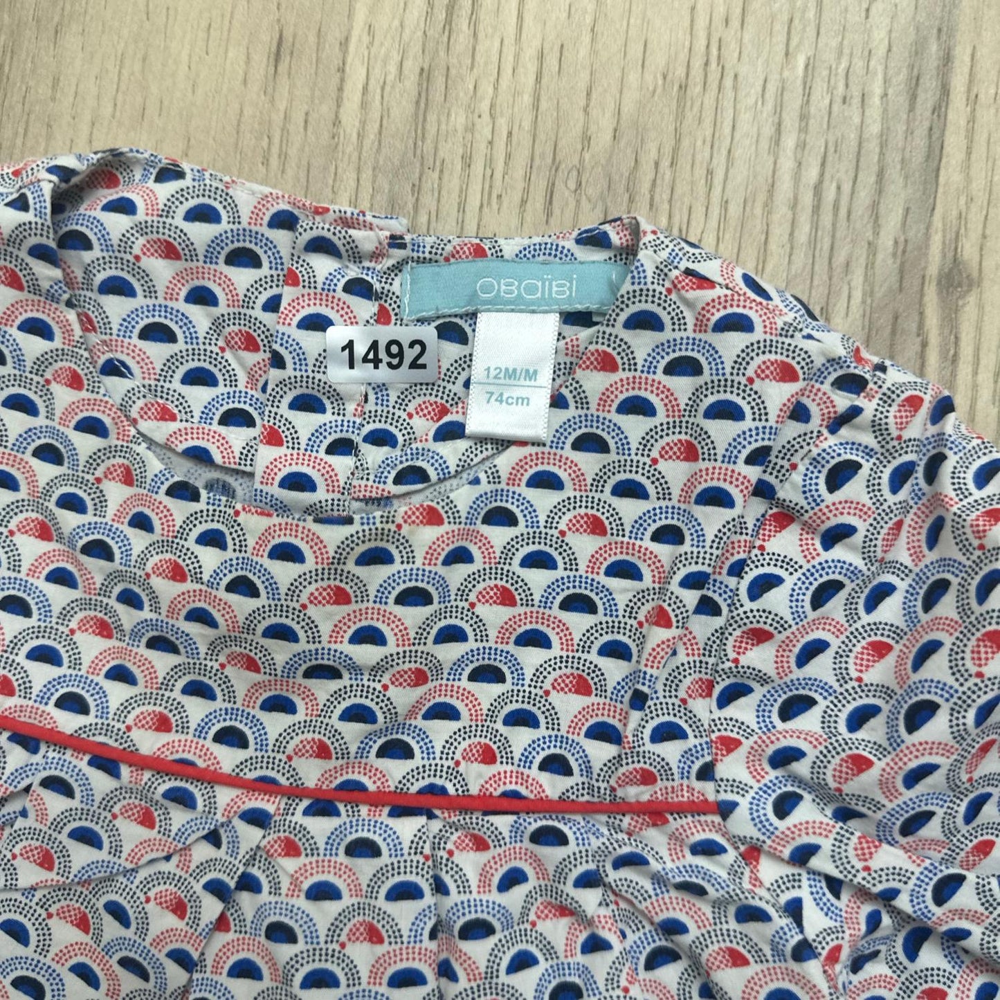 Blouse Okaïdi : 12 mois