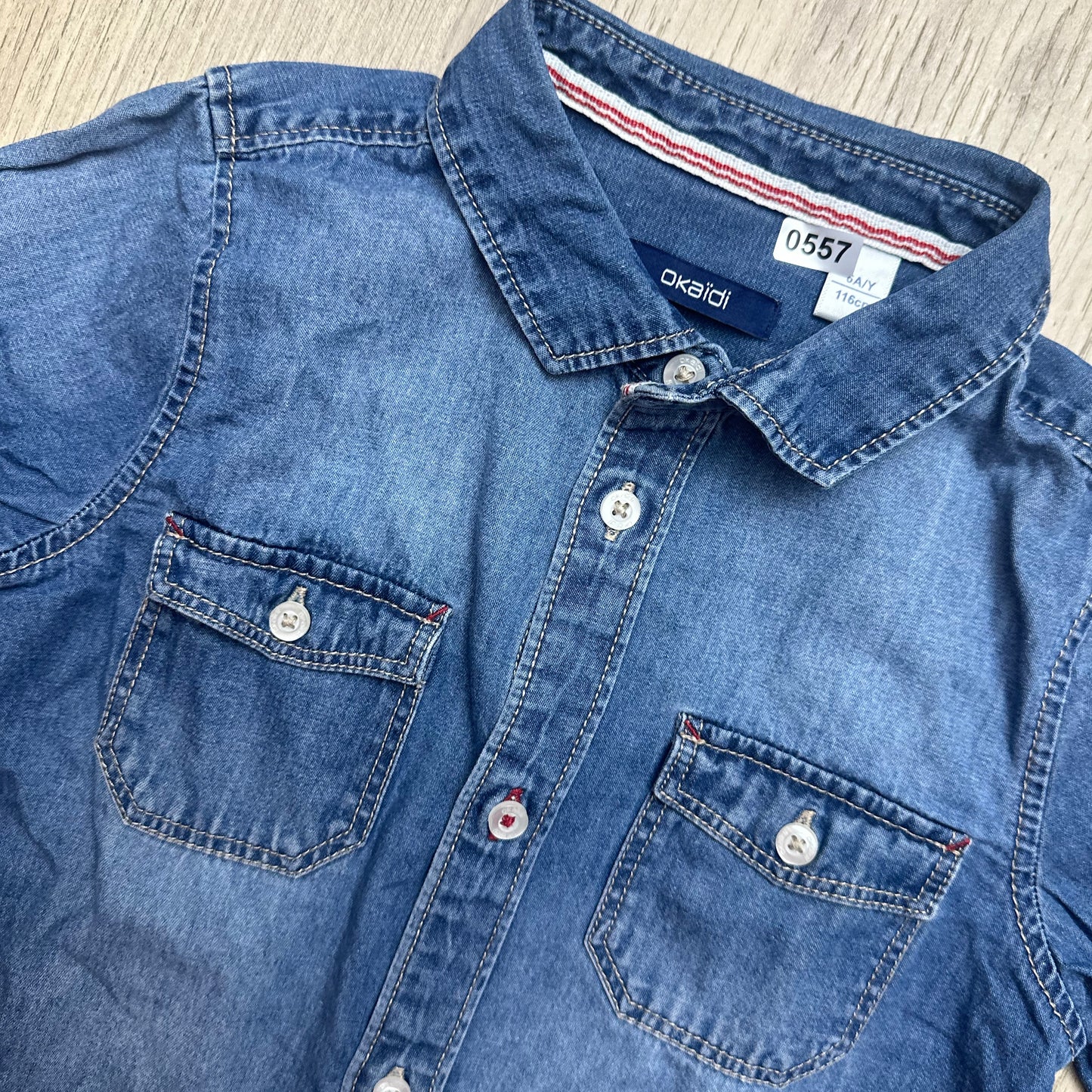 Chemise Okaïdi : 6 ans