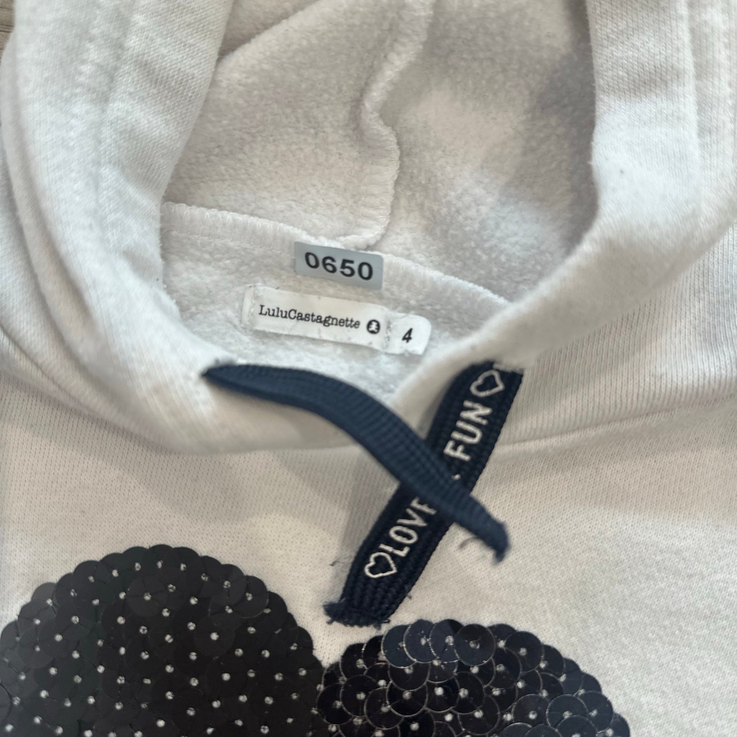 Pull Lulu Castagnette : 4 ans