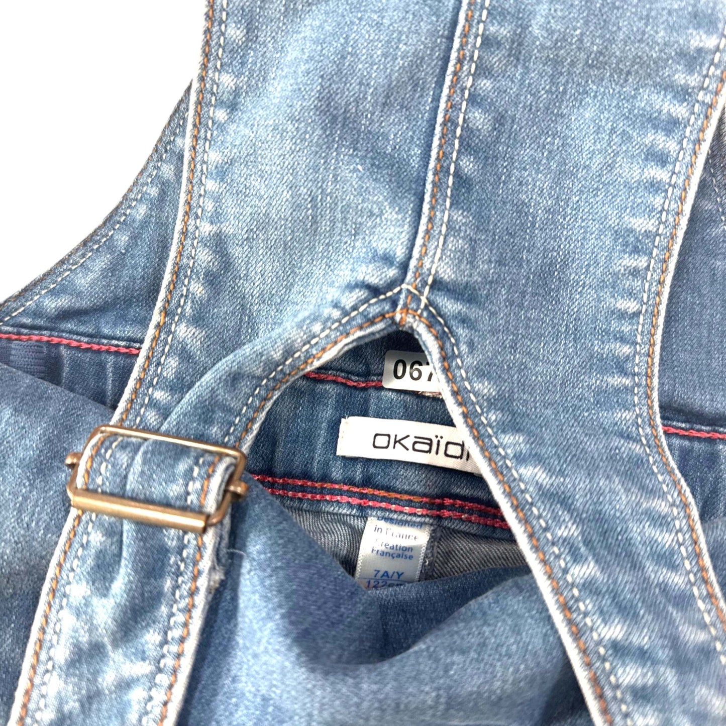 Salopette Okaïdi : 7 ans