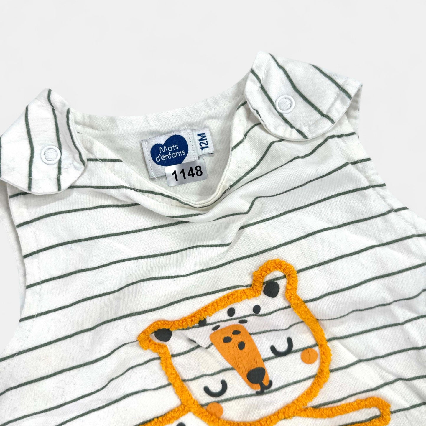 Barboteuse Mots d’enfants : 12 mois