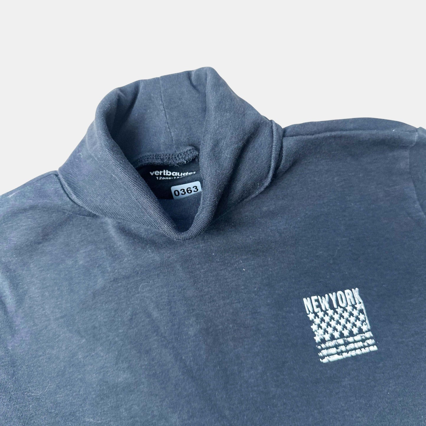 T-Shirt col roulé Verbaudet : 12 ans