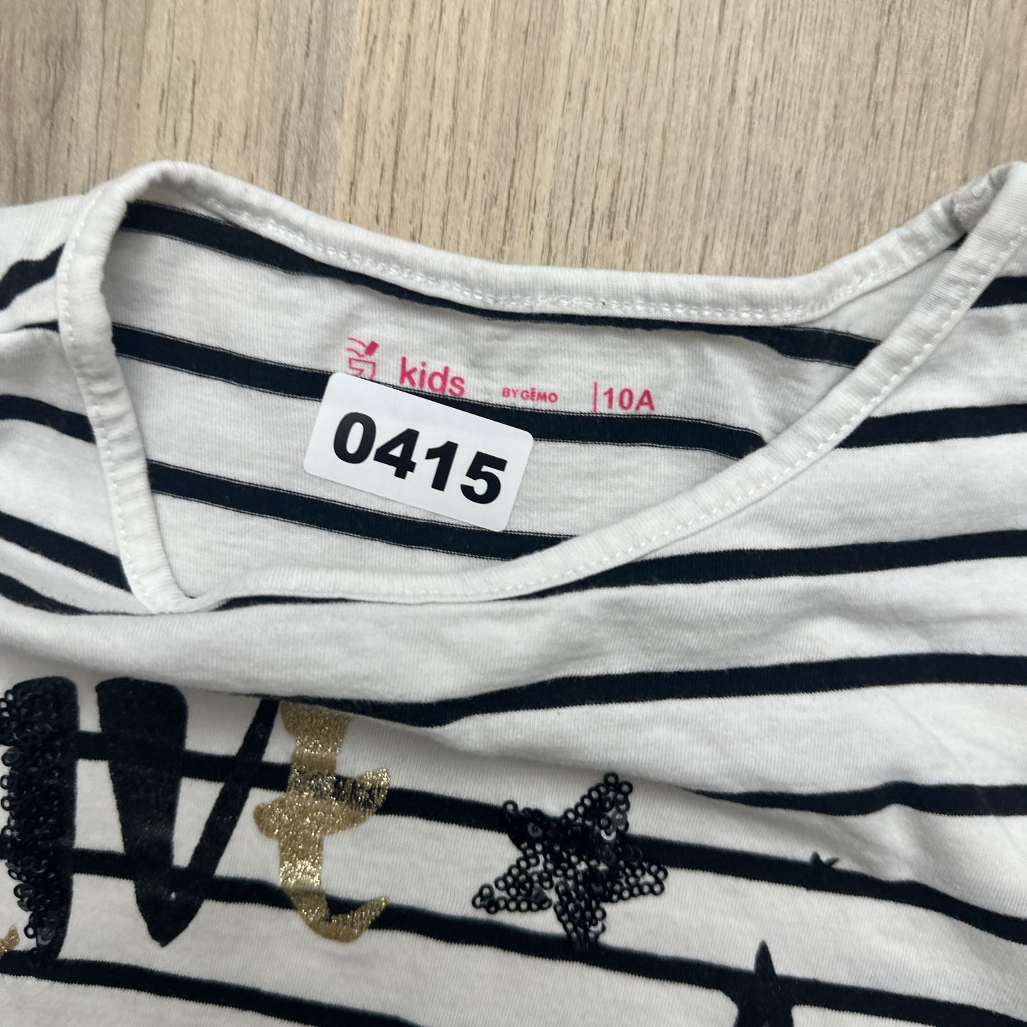 T-Shirt Gémo : 10 ans