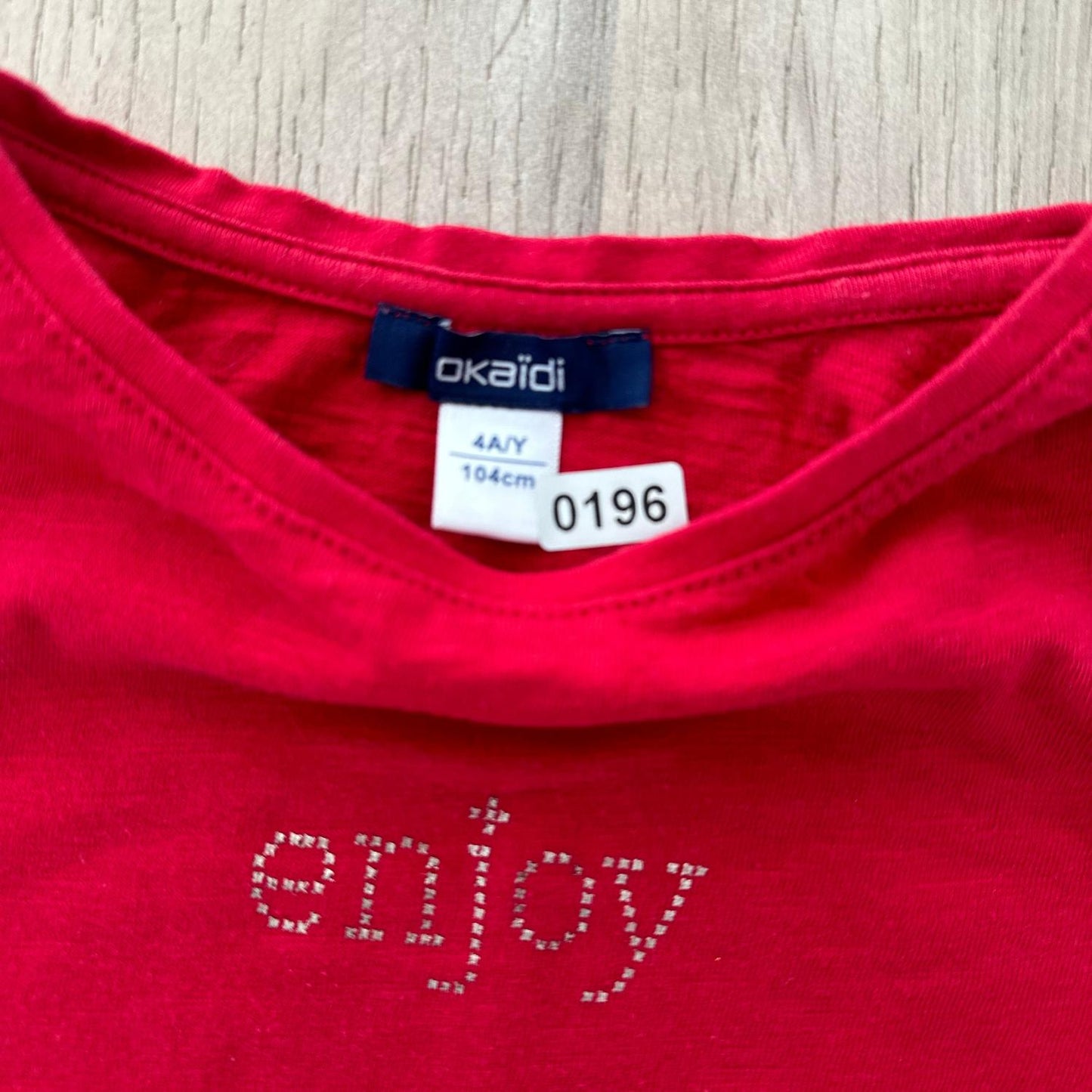 T-Shirt Okaïdi : 4 ans