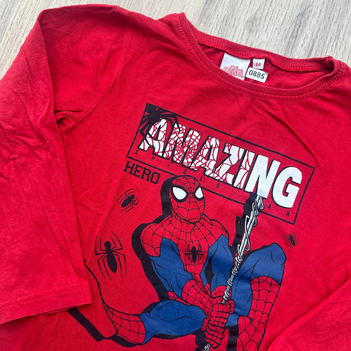 T-Shirt Marvel : 6 ans
