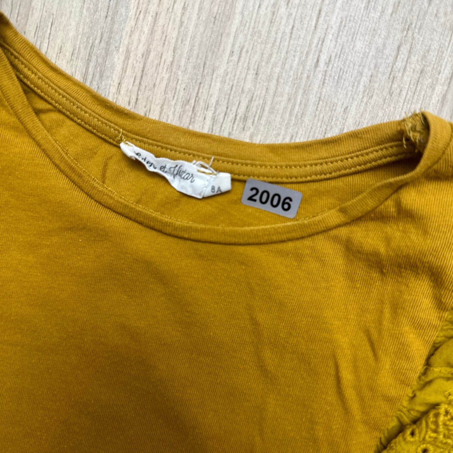 T-Shirt Eden & Victor : 8 ans