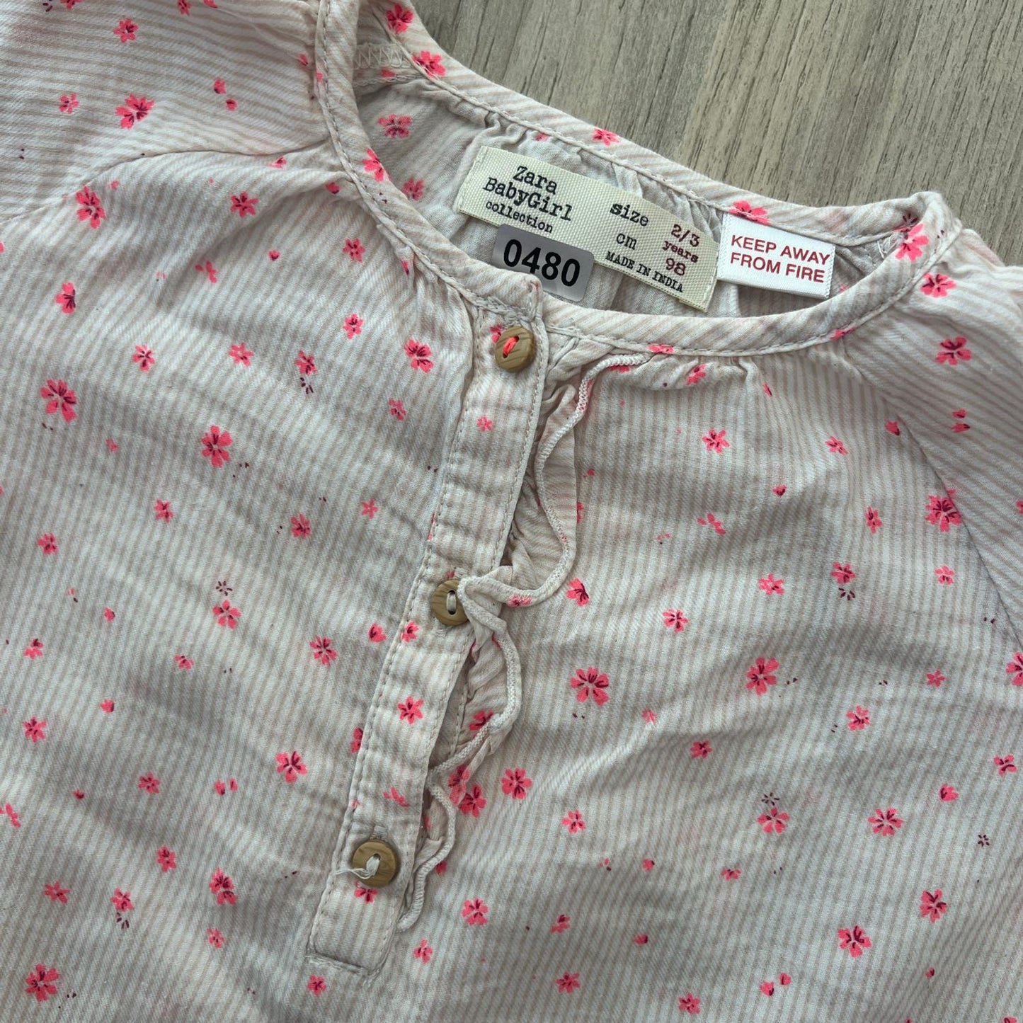 T-Shirt Zara : 3 ans