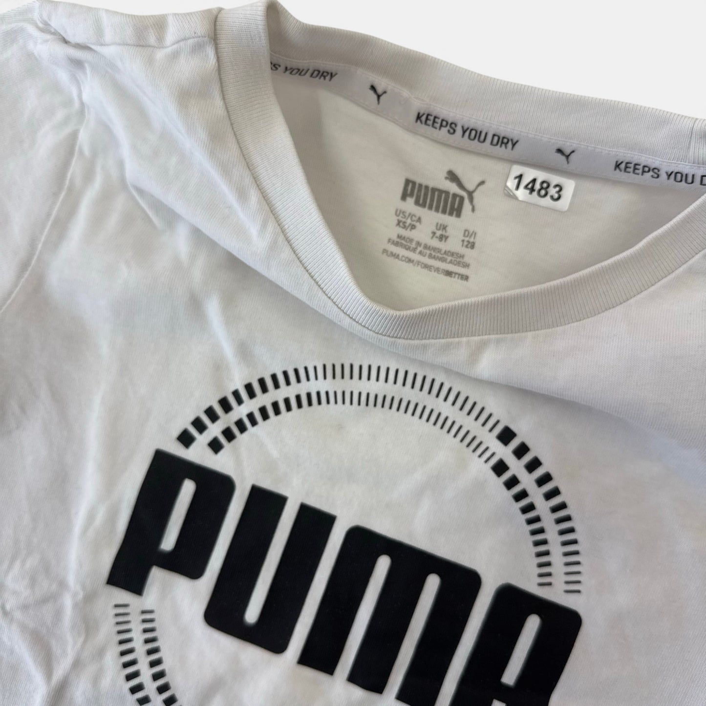 T-Shirt Puma : 8 ans