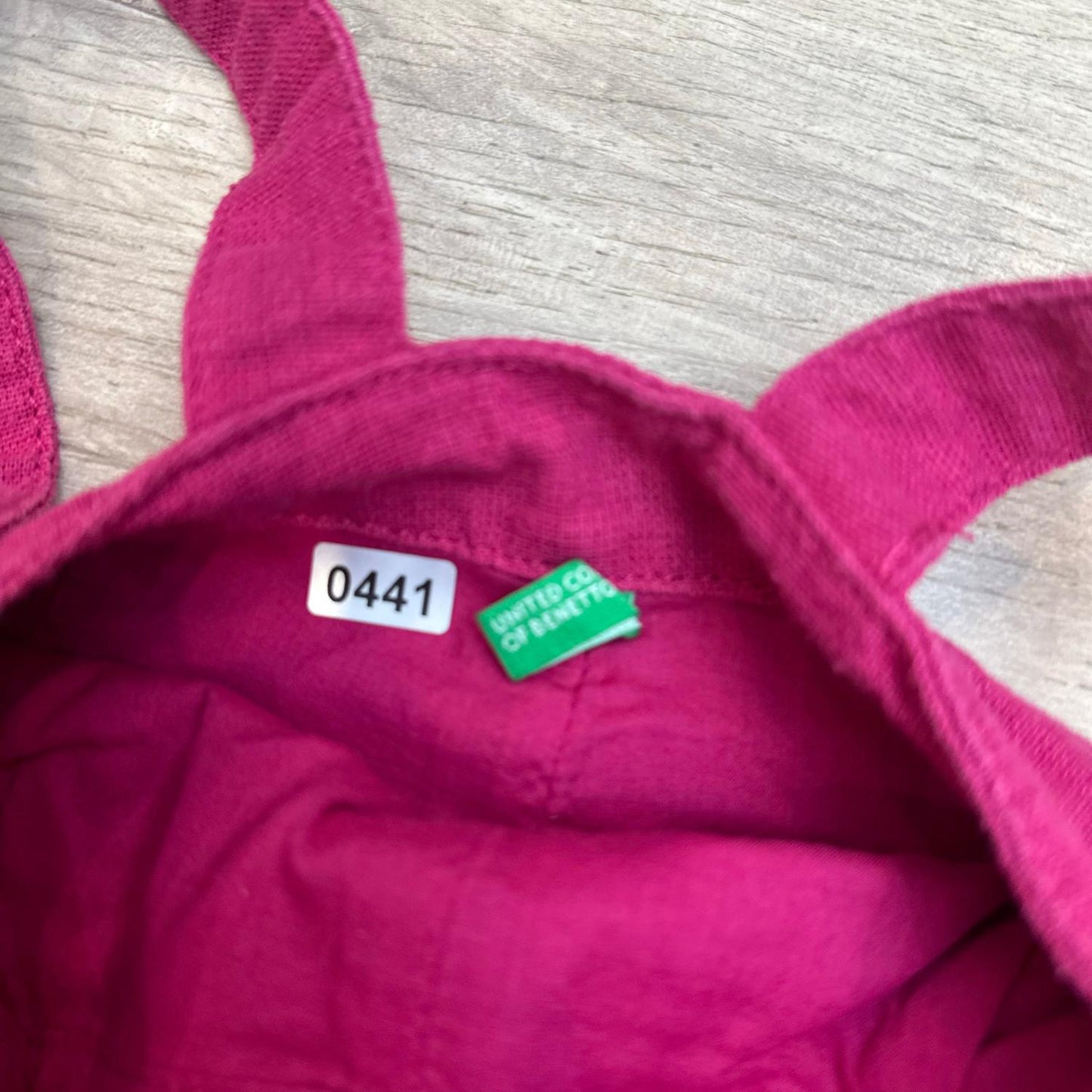 Salopette Benetton : 4 ans