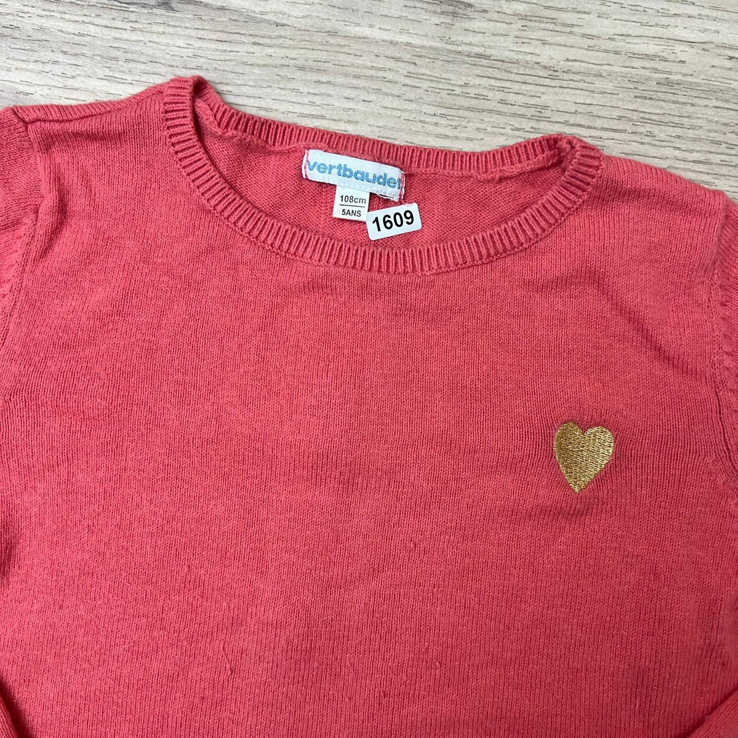 Pull fin Verbaudet : 5 ans