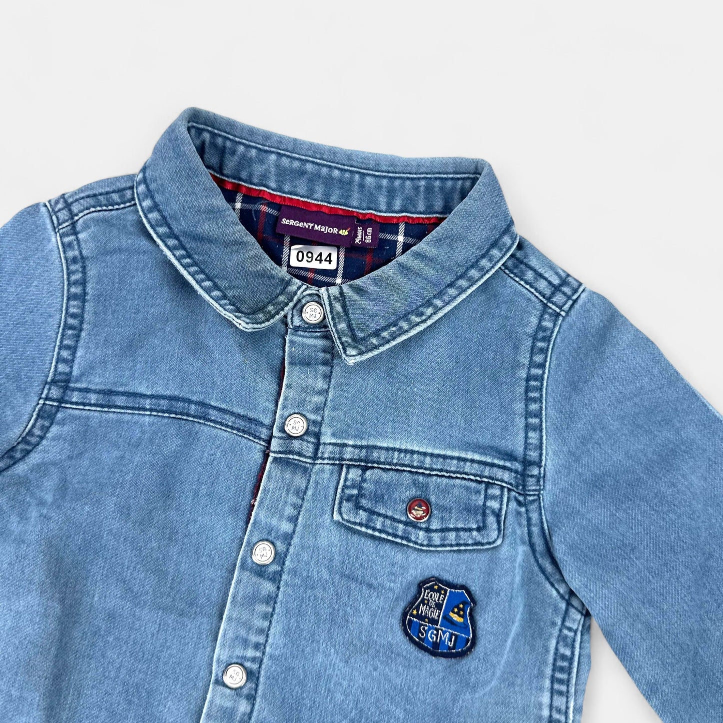 Chemise Sergent Major : 24 mois