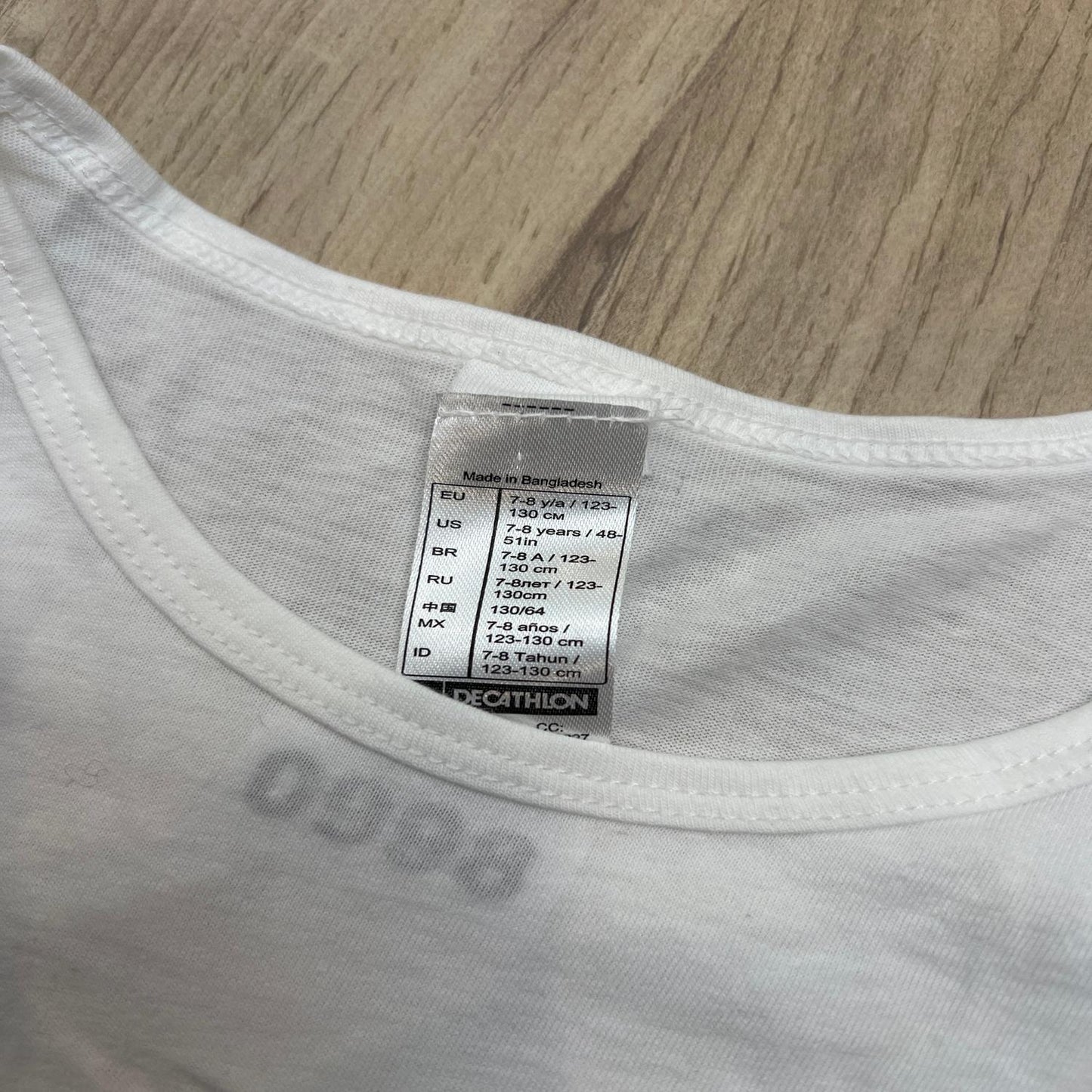 T-shirt Décathlon : 7 ans