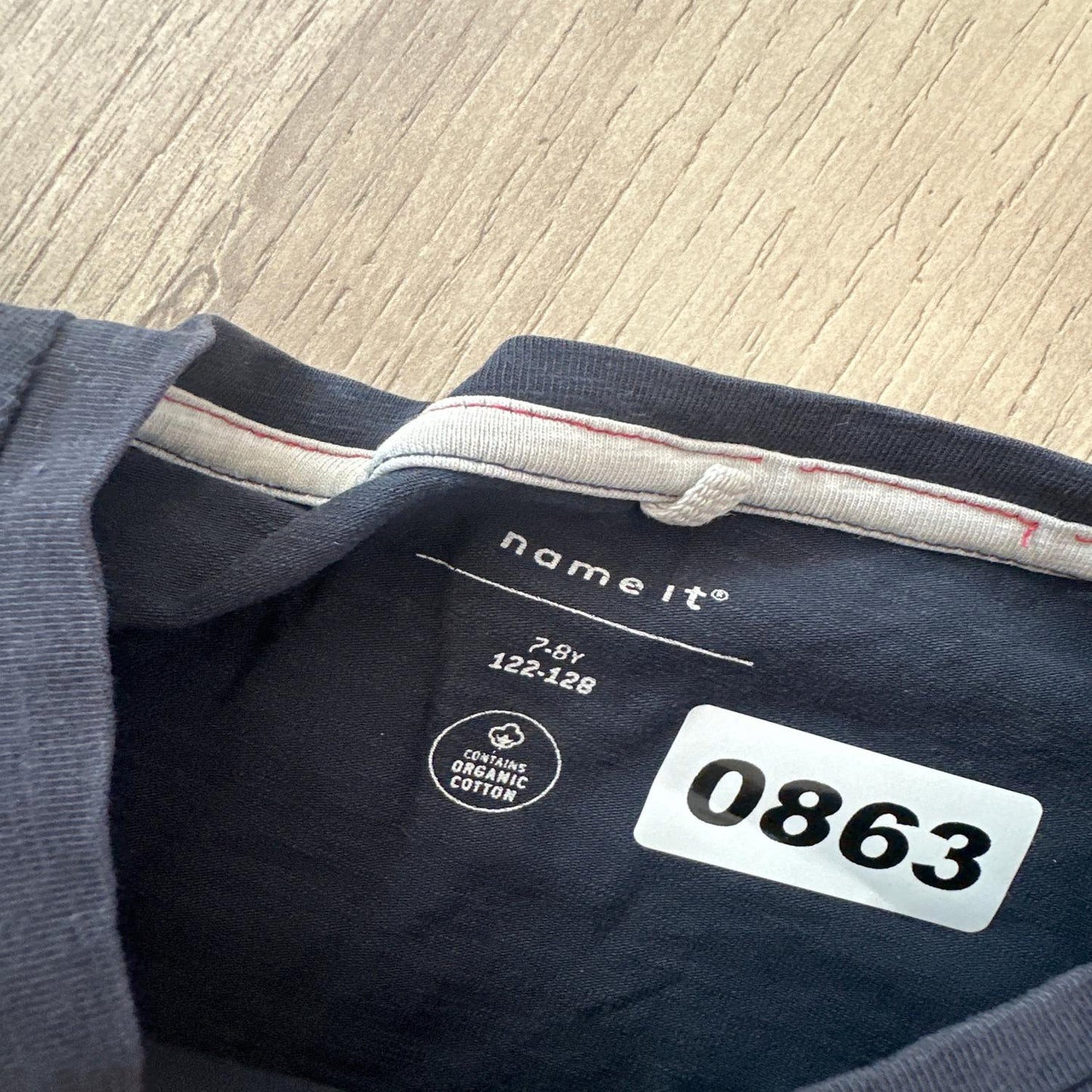 T-shirt name it : 7 ans