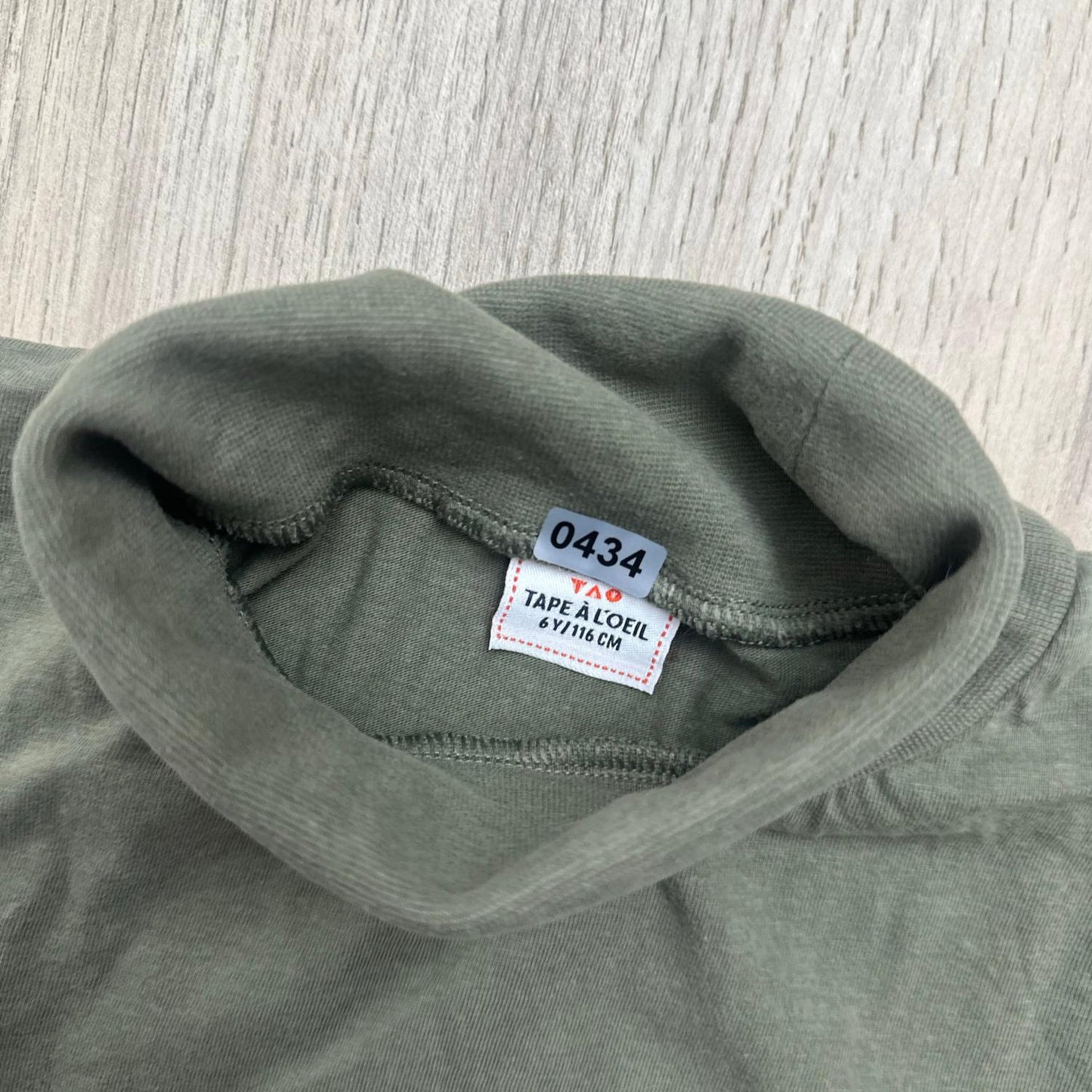 T-Shirt col roulé Tape à l'oeil : 6 ans