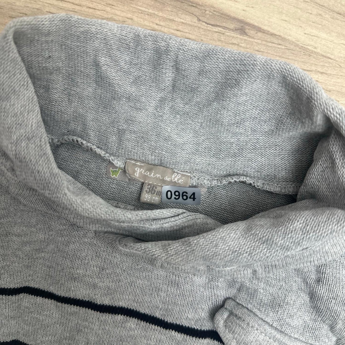 Pull grain de blé : 36 mois