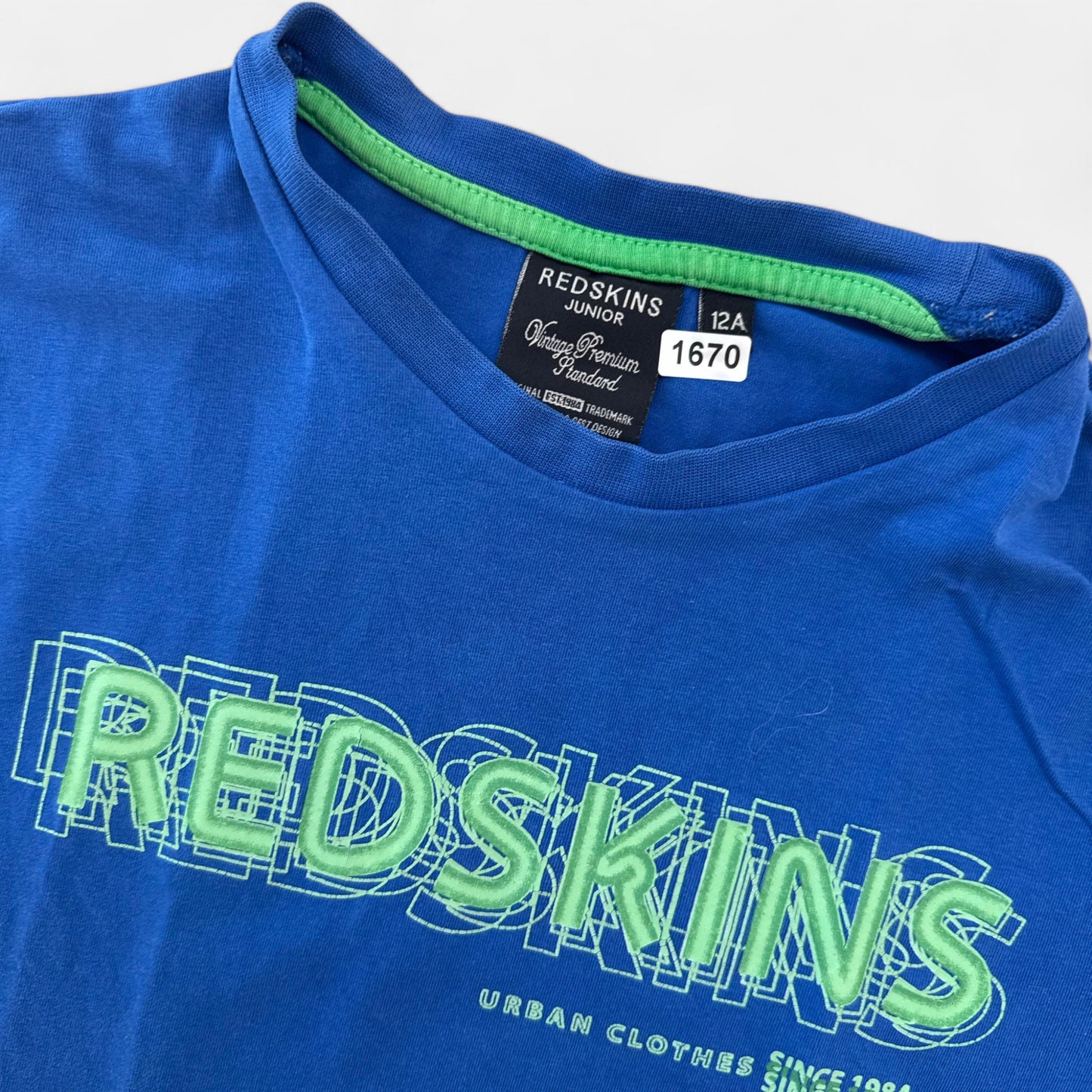T-Shirt Redskin : 12 ans