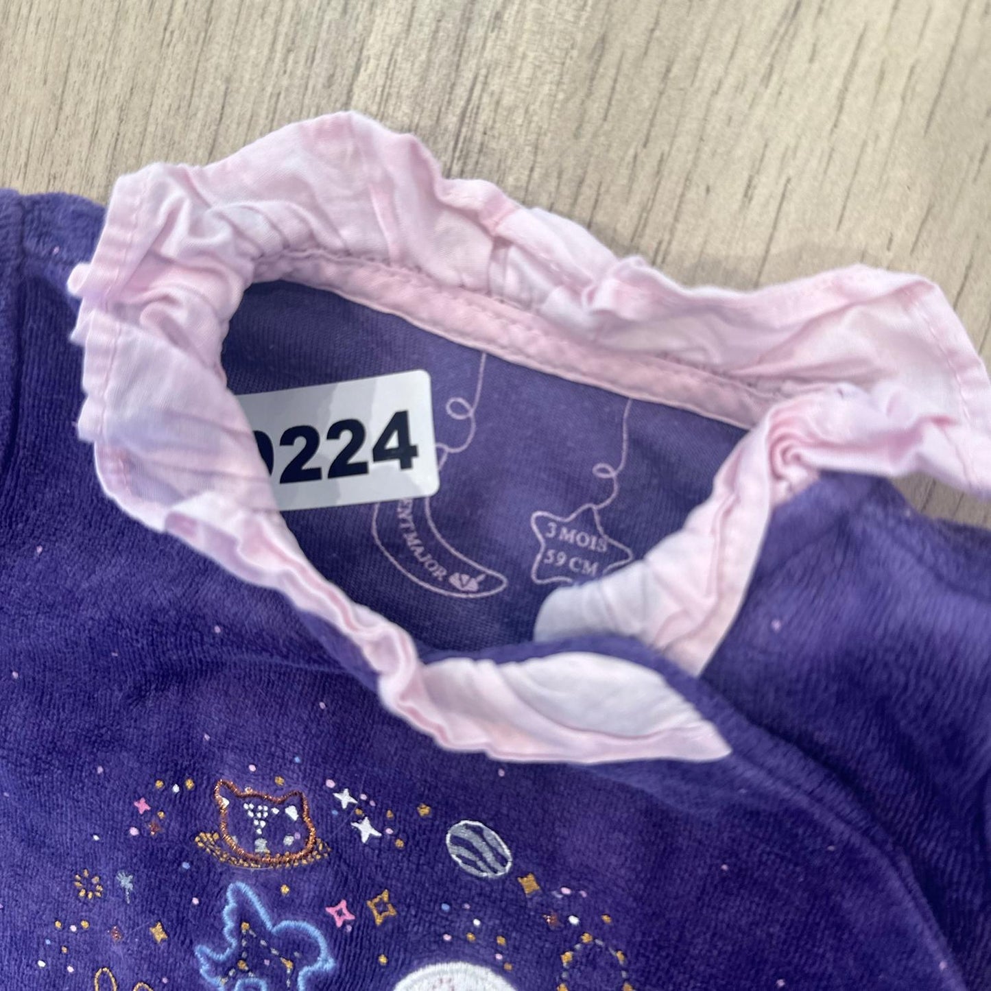 Pyjama Sergent Major : 3 mois