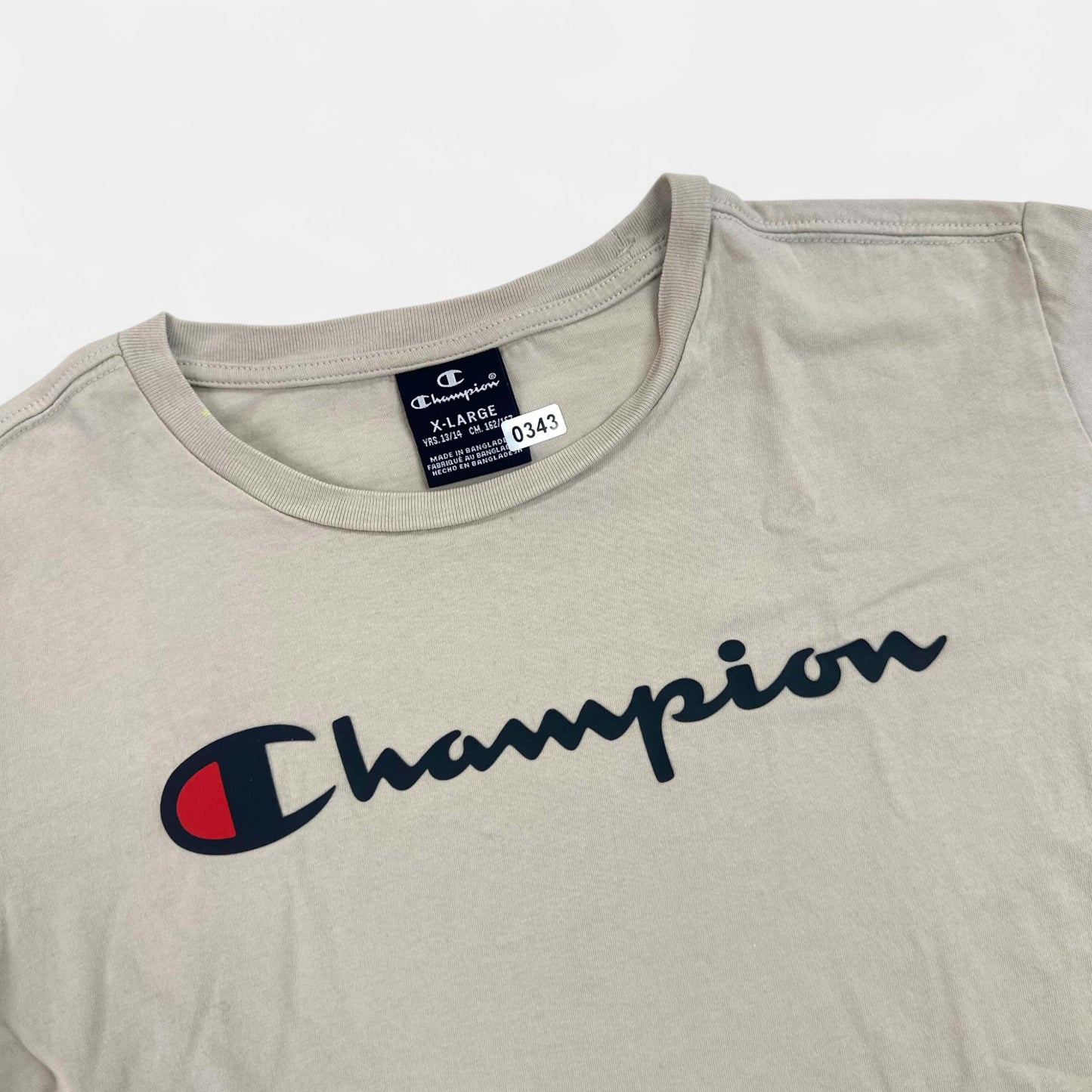 T-Shirt Champion : 13 ans