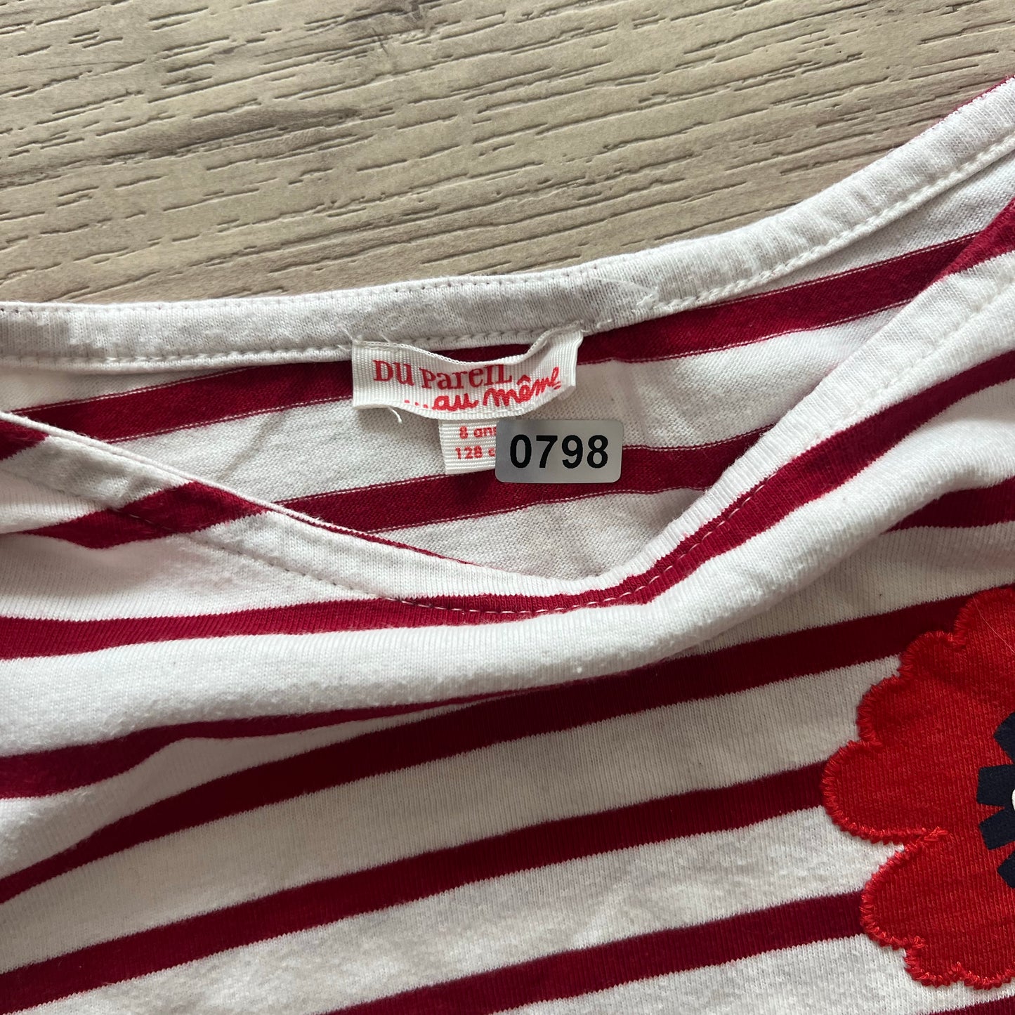T-Shirt Du Pareil au même : 8 ans