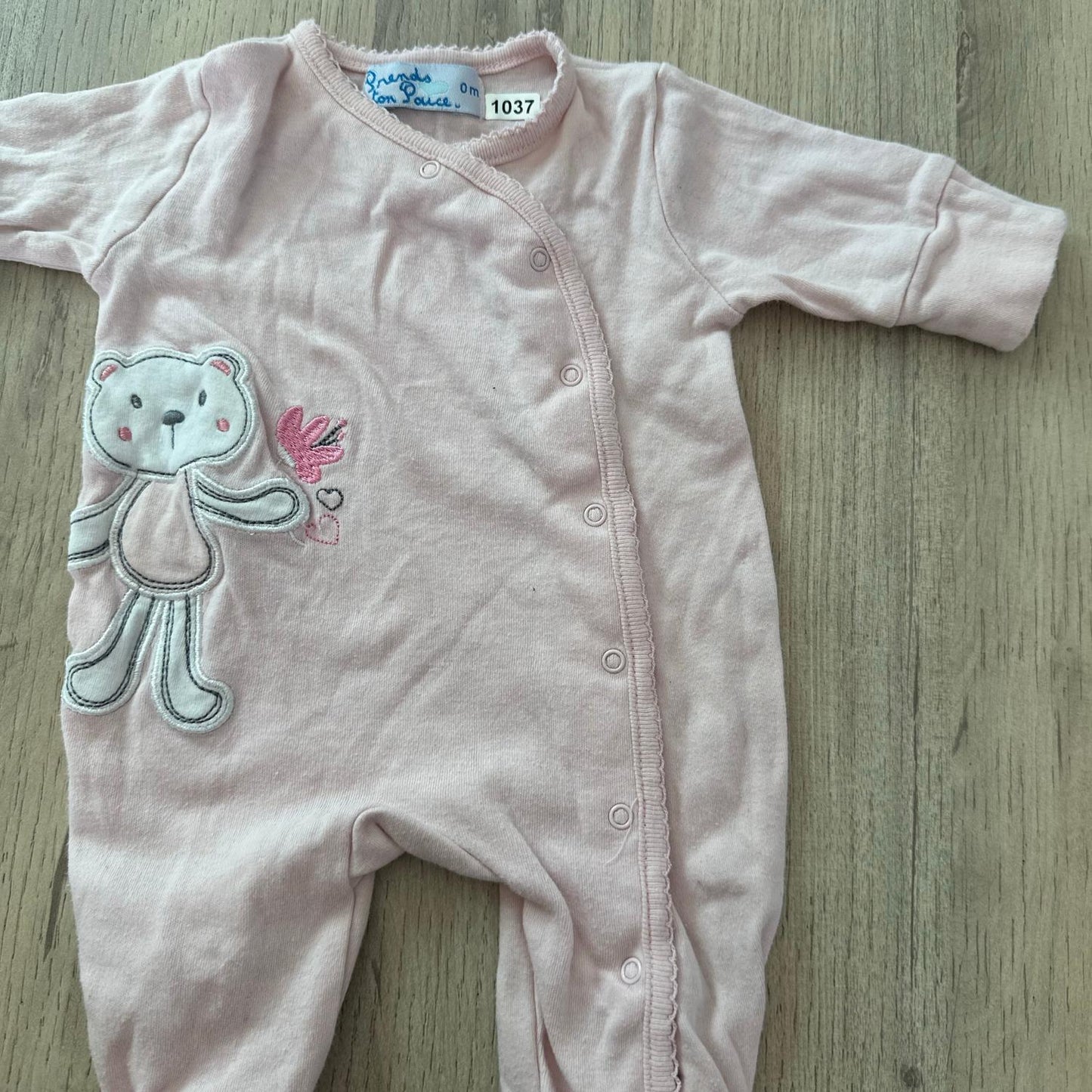 Pyjama prend ton pouce : 0 mois