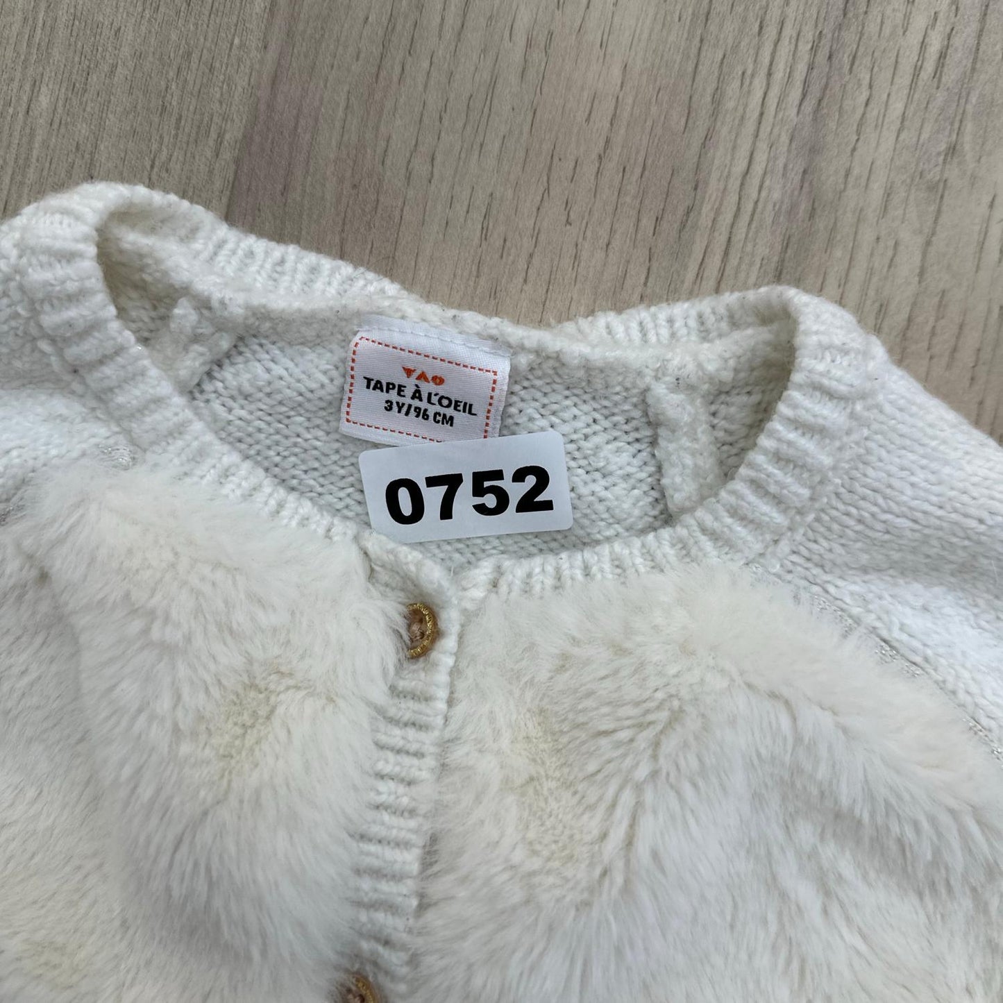 Gilet Tape à l'oeil : 3 ans