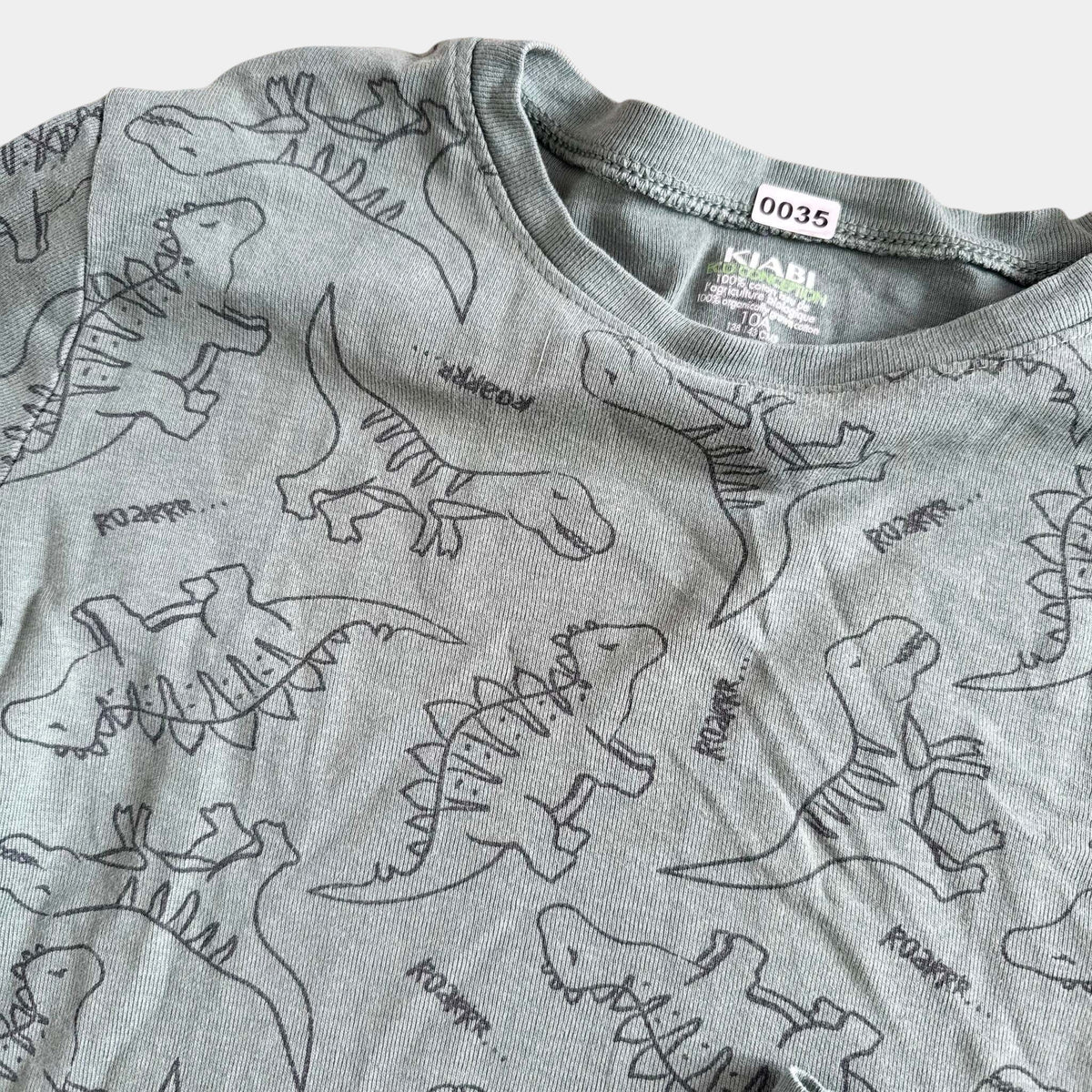 Pyjama dinosaures Kiabi : 10 ans