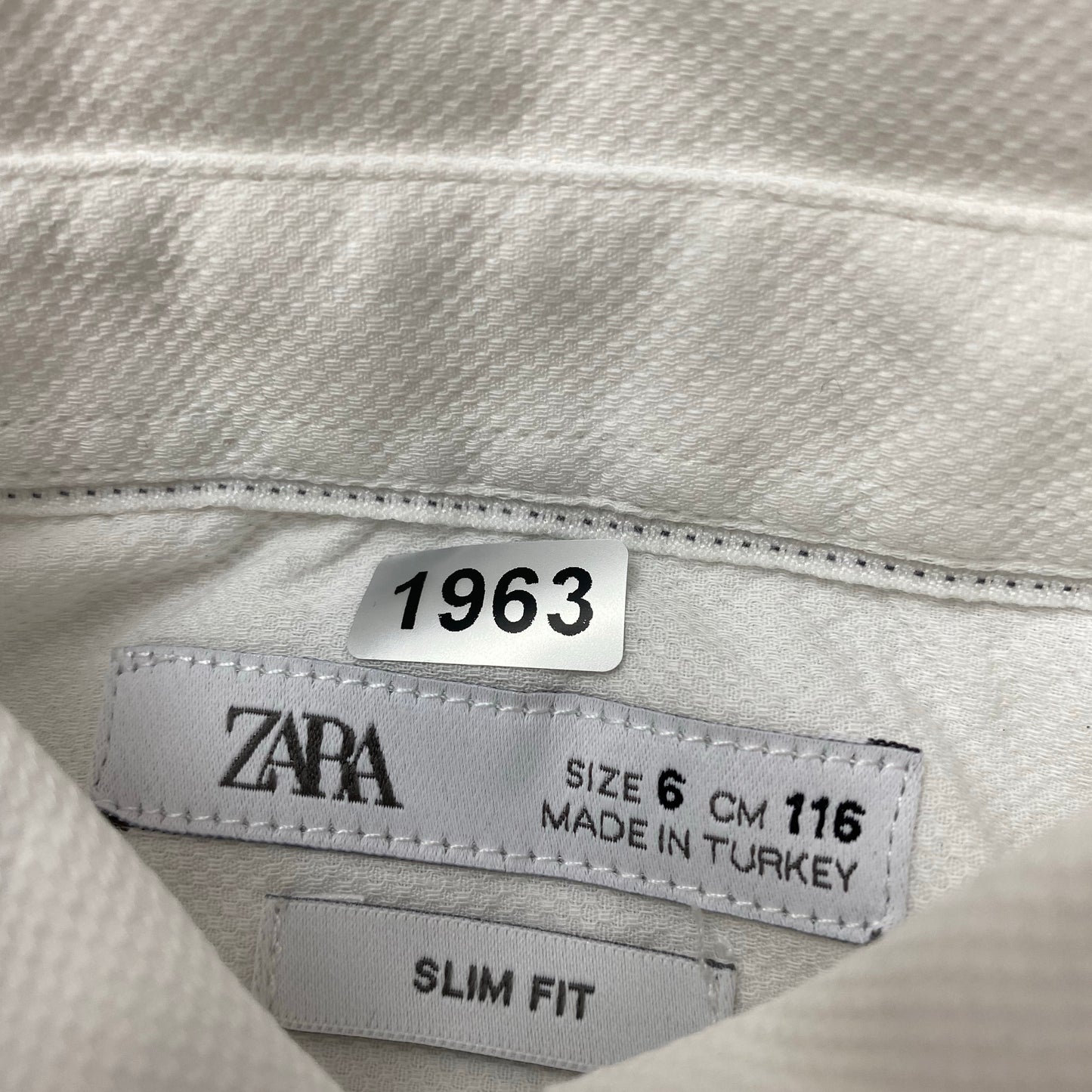 Chemise Zara : 6 ans