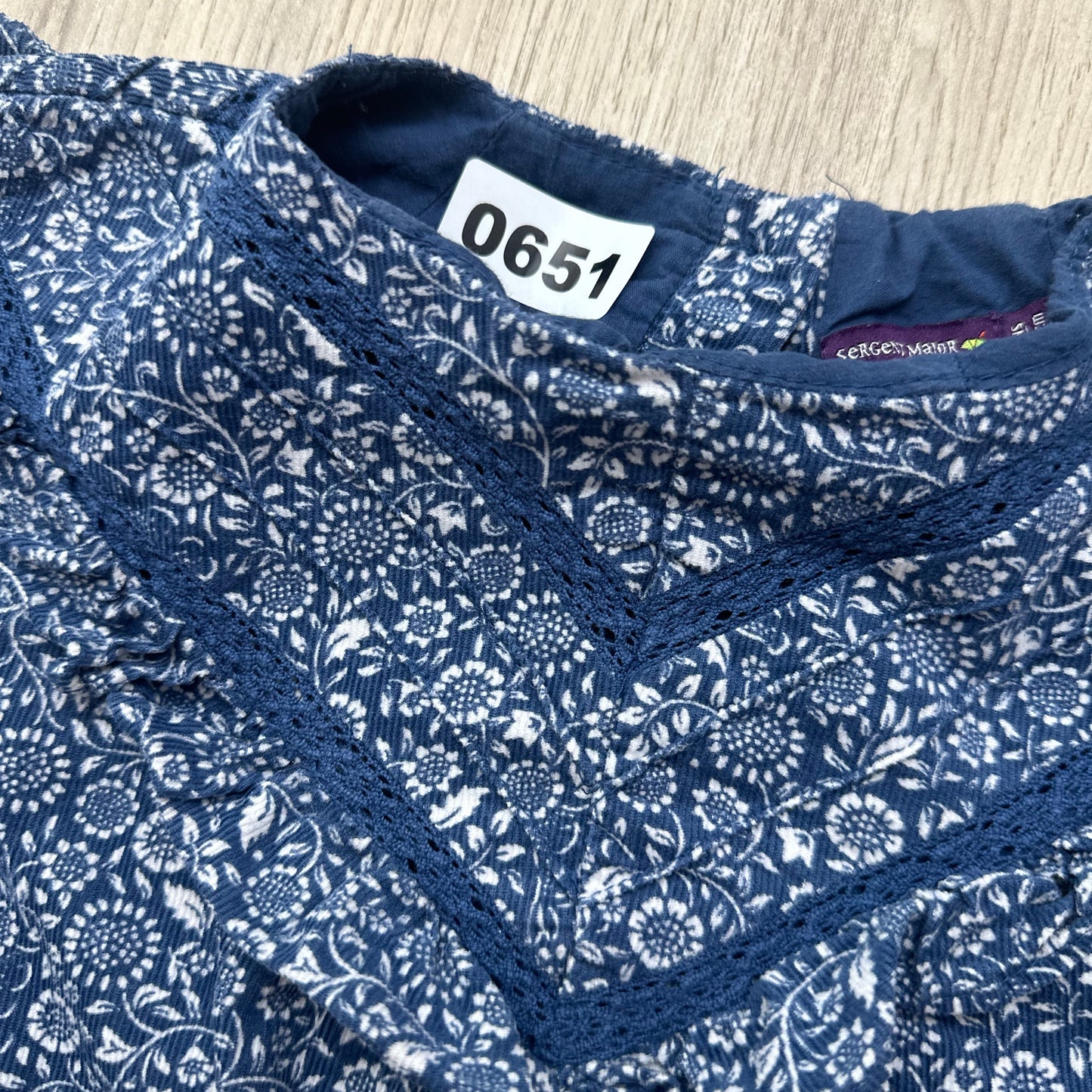 Robe Sergent Major : 6 ans