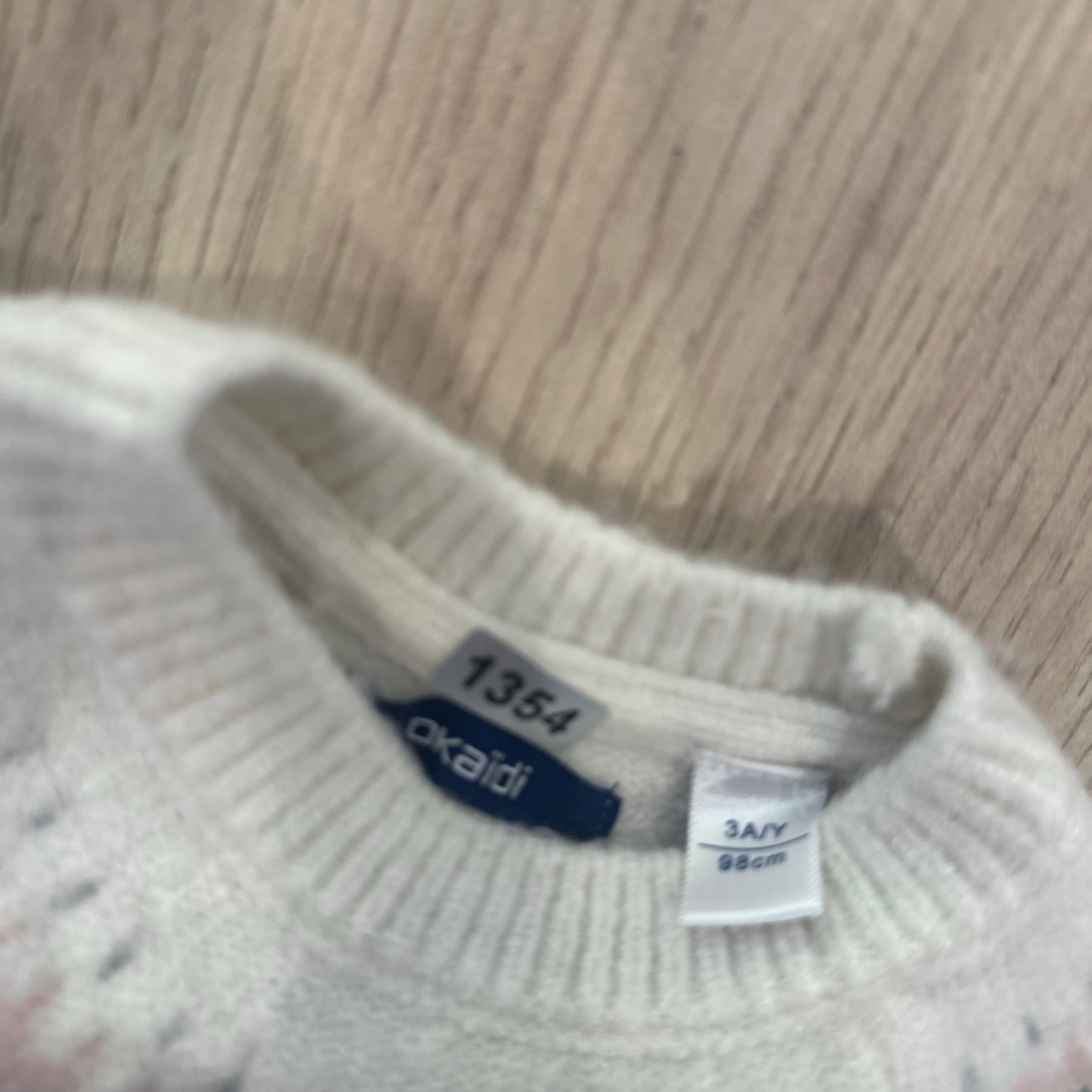 Pull Okaïdi : 3 ans