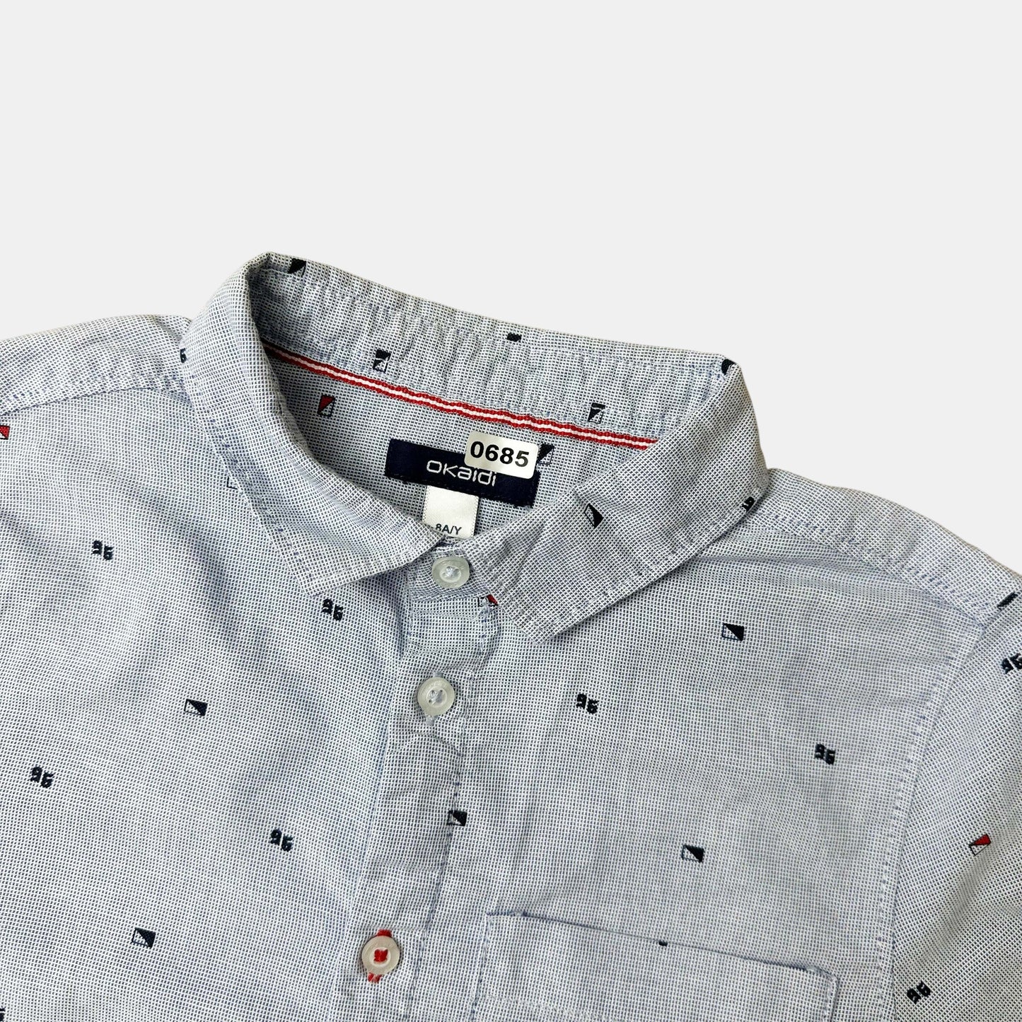 Chemise Okaïdi : 8 ans