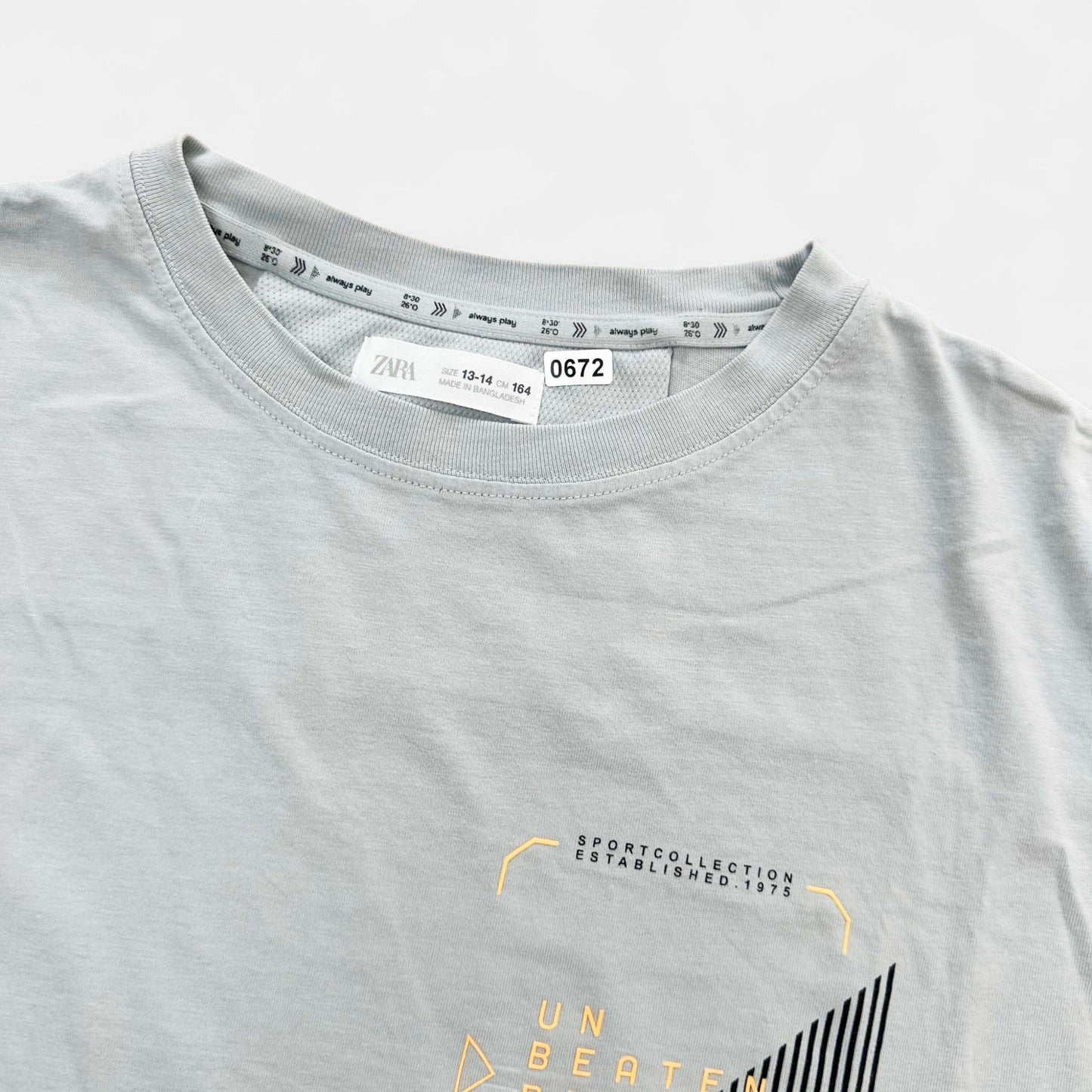 T-Shirt Zara : 14 ans