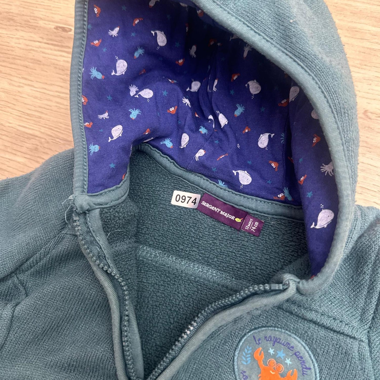 Gilet Sergent Major : 12 mois