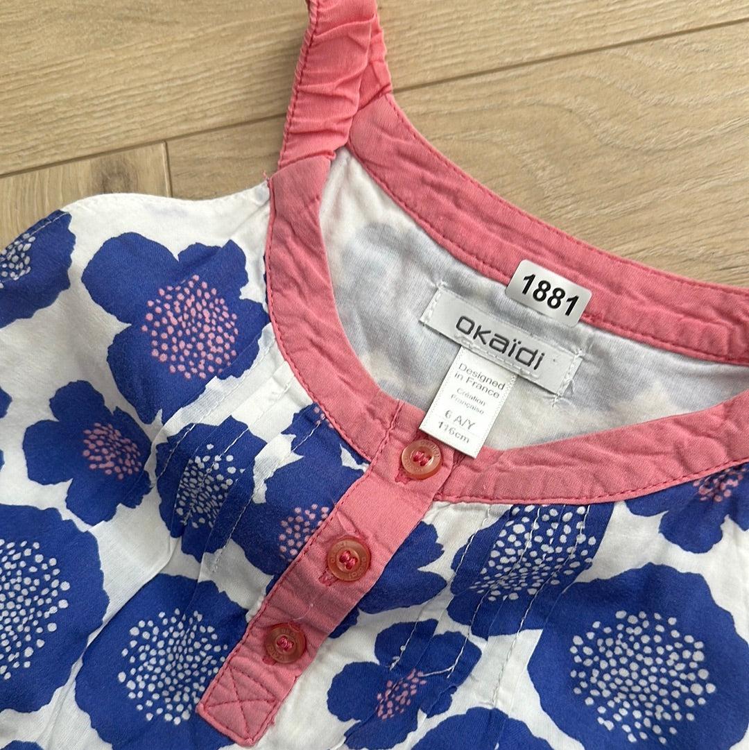 Robe okaidi  : 6 ans