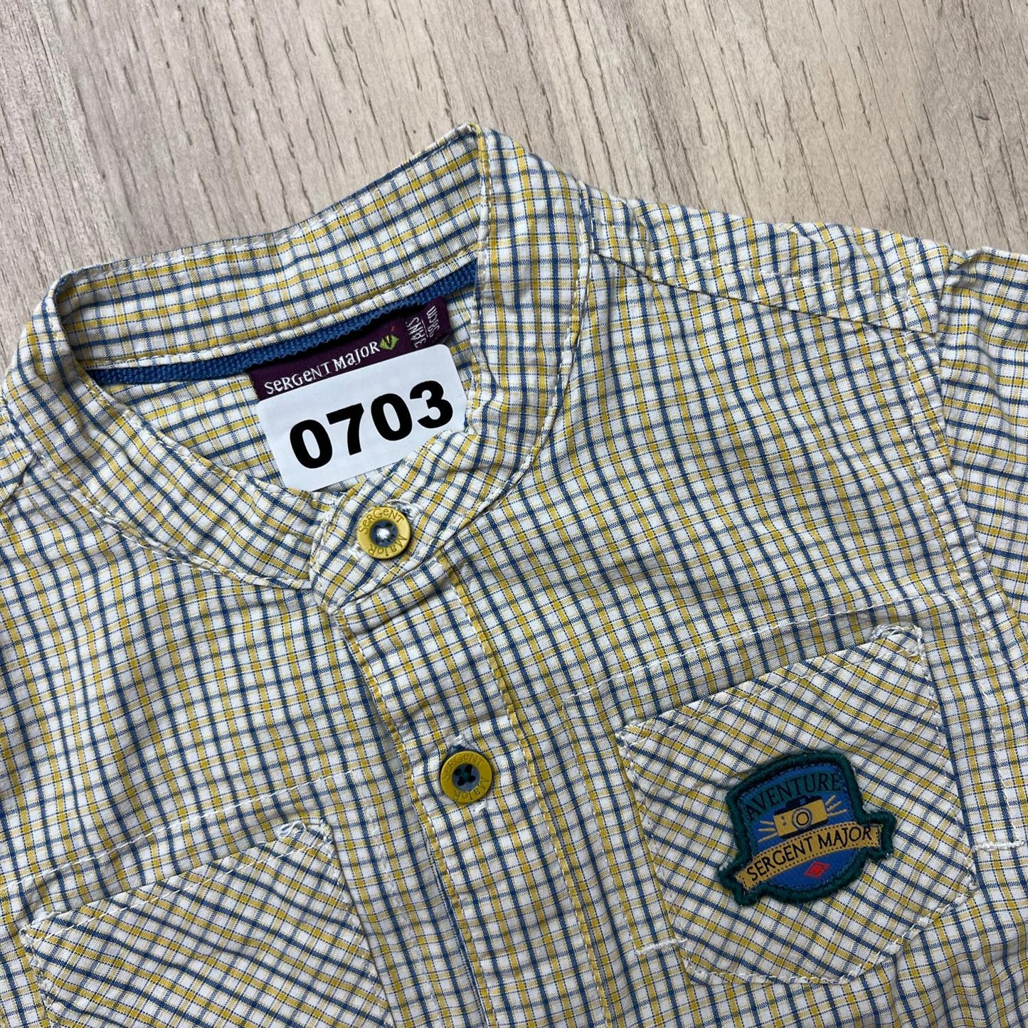 Chemise Sergent Major : 6 ans