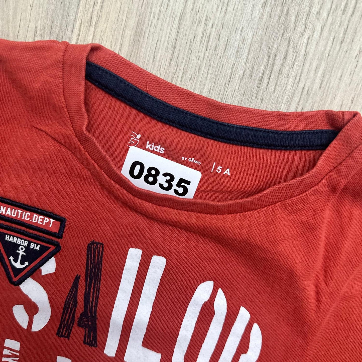 T-Shirt Gémo : 5 ans